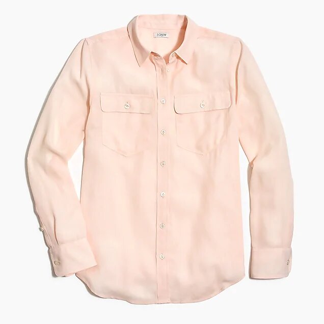Pink Button Up