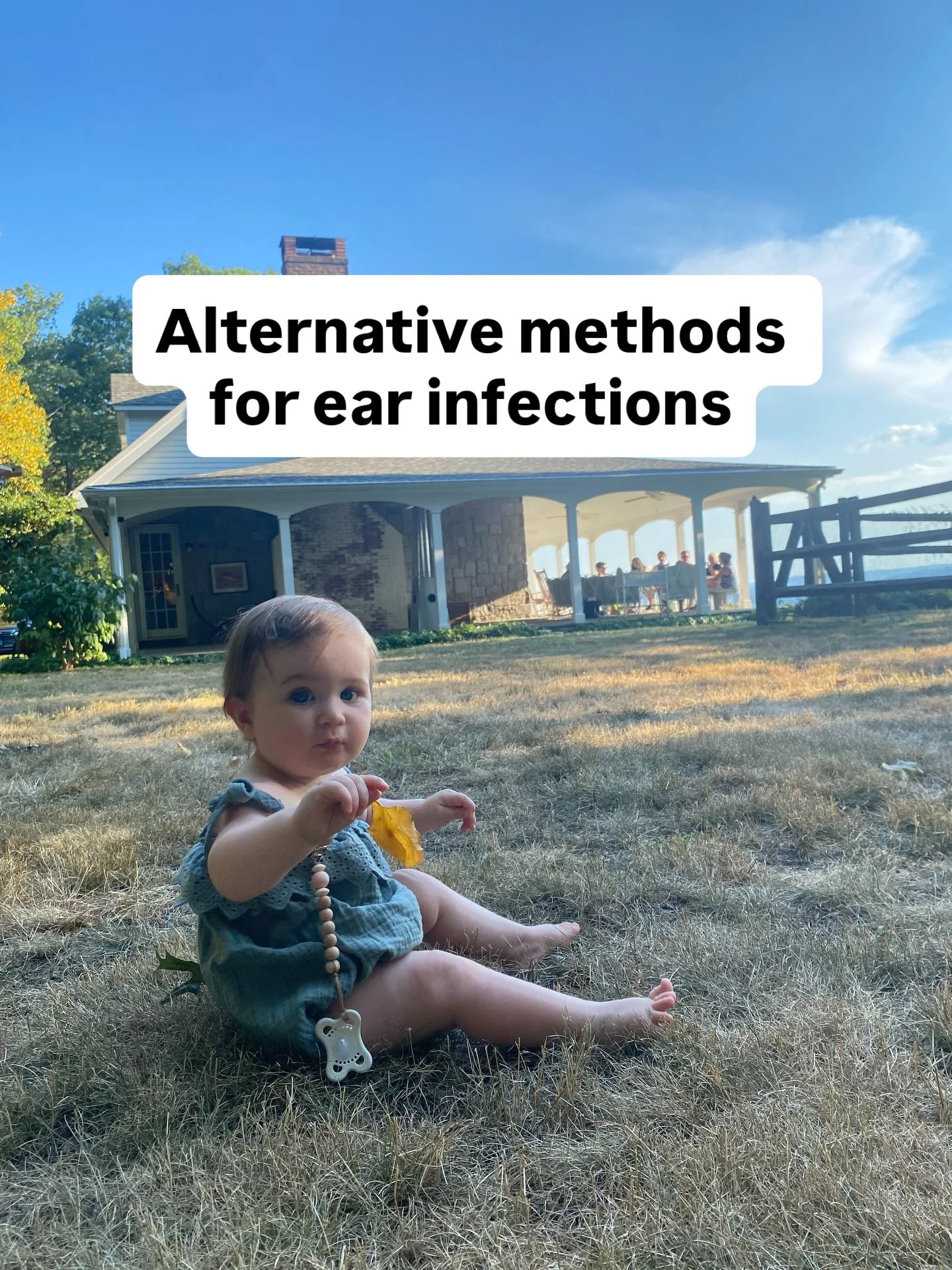 Our daughter was getting recurring ear infections, and I couldn&rsquo;t stand seeing her in so much pain. 

I also couldn&rsquo;t bear the thought of giving her another round of amoxicillin, because I could visibly see through symptoms that it was im