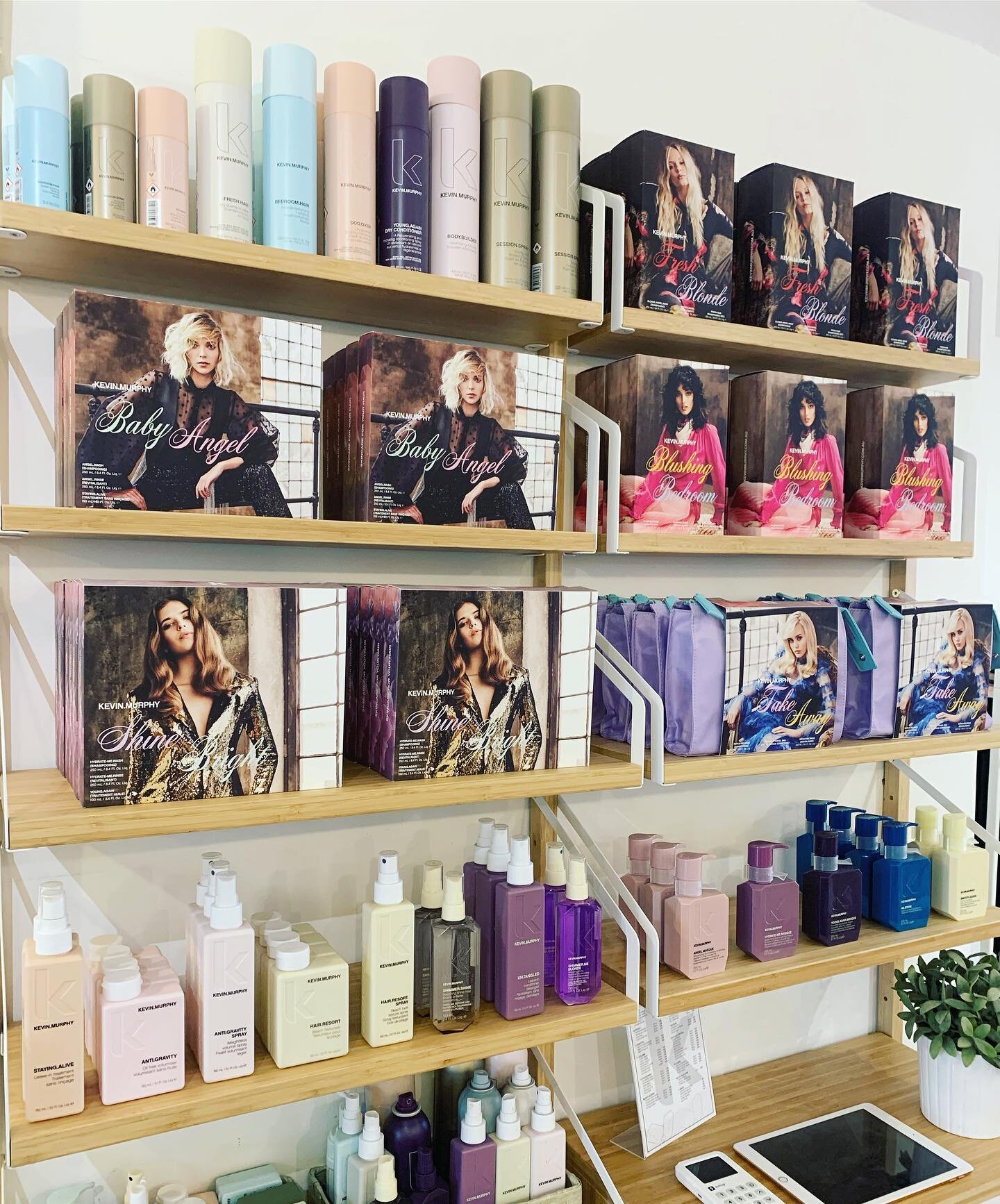 R E P O S T - To our Dublin Clients &amp; Friends - Although our doors may be closing for the time being, our online shop will be open and we will be doing product drops to your door! The KEVIN.MURPHY Christmas sets have arrived and are live on our w