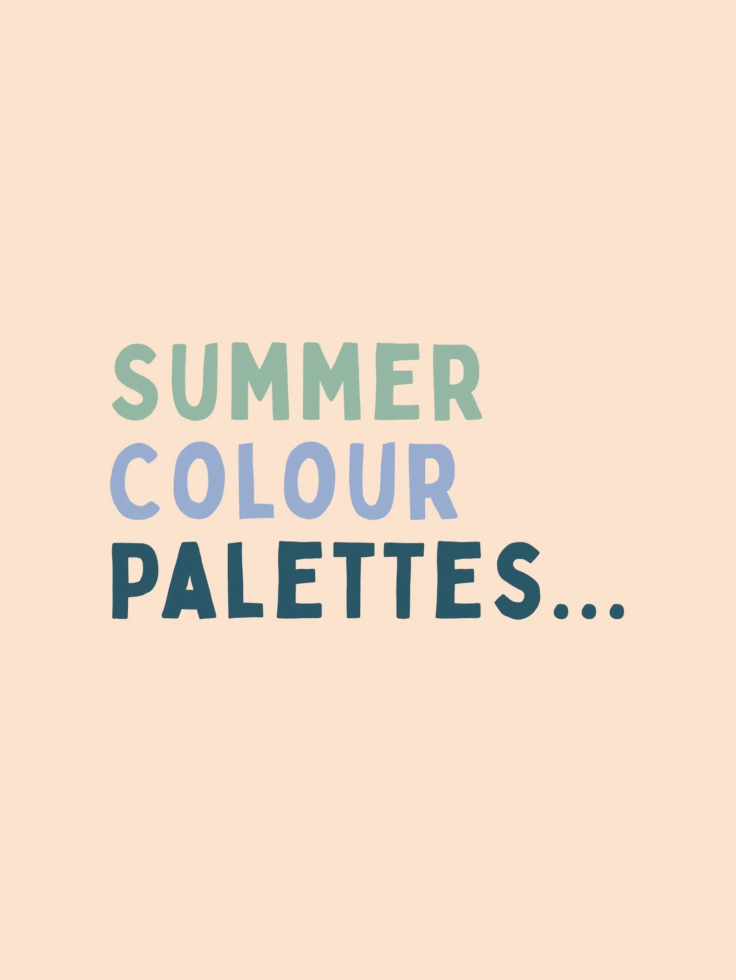 Postcards and colour palettes from Summer 2025 🌻

What a beautiful one we've had this year! 🌞

Swipe through to see summer vibes and colour palettes inspiration, from soft pastels to deep ocean blues.

Which one is your favourite? 🏝

#summervibes 