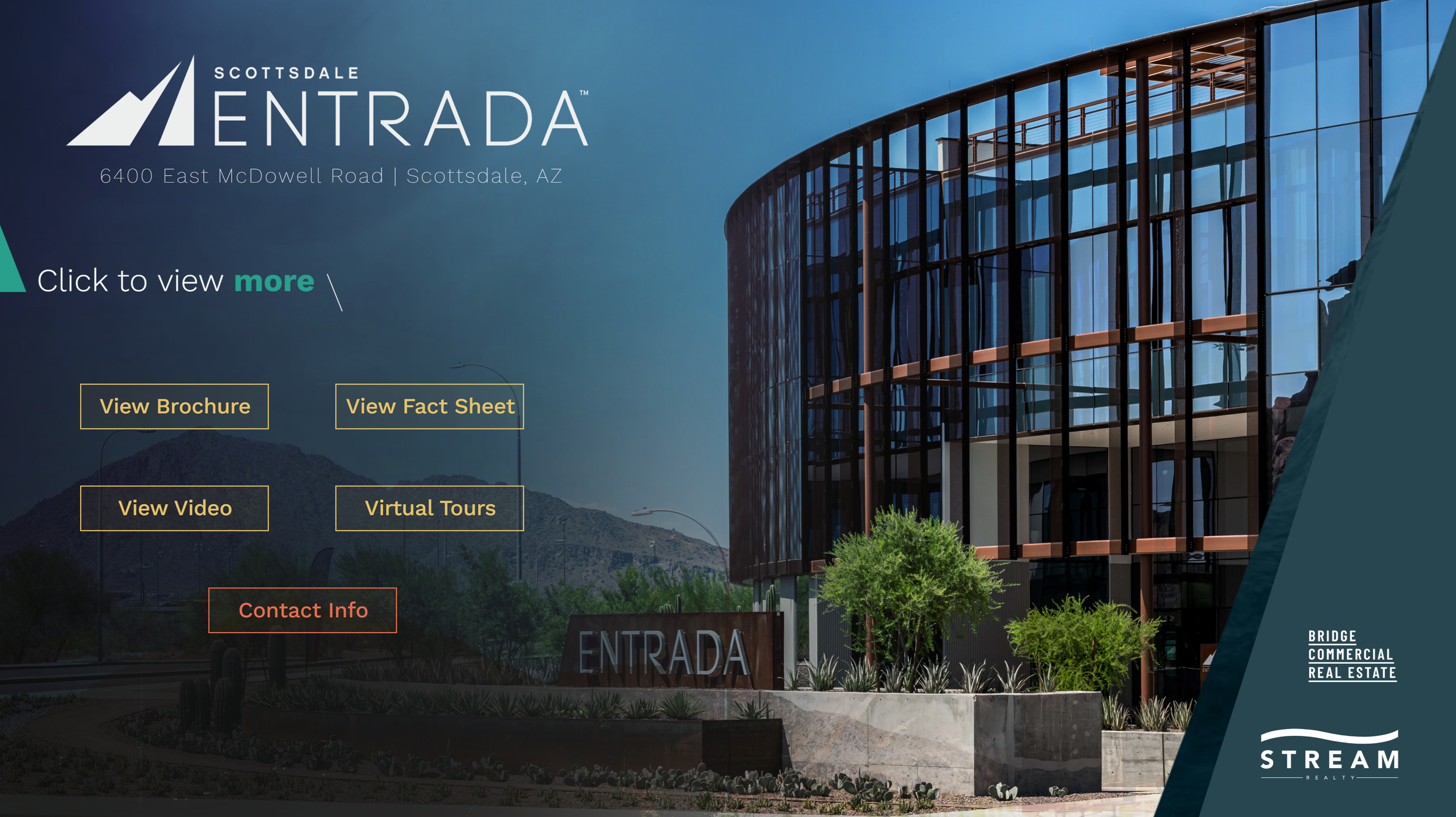 Entrada – Landing Page