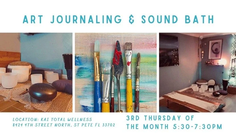 Art Journaling and Sound Bath