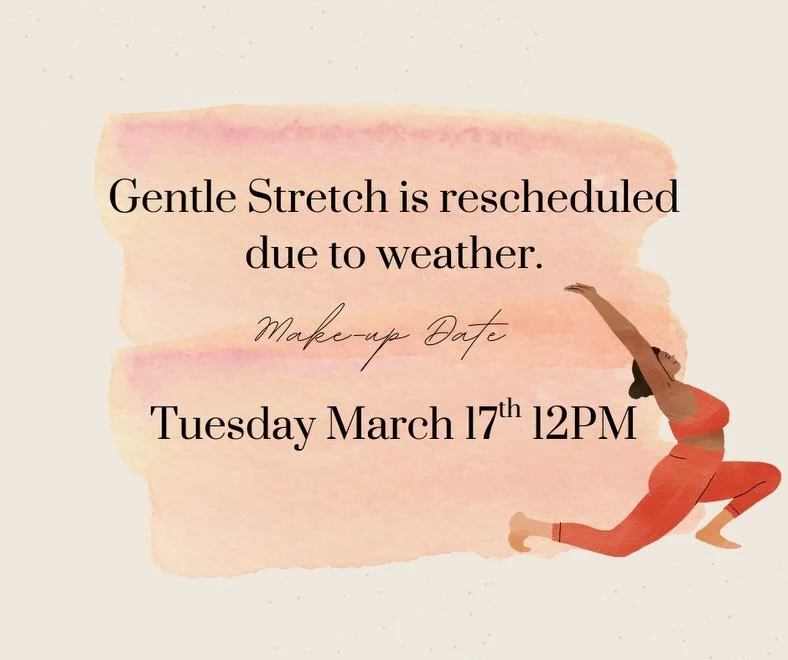 🪷Class has been rescheduled to 3/17 due to inclement weather.

🪷 I can&rsquo;t wait to move and breathe with you tomorrow. 

🪷Big thanks you to everyone who made it out to my birthday flow on Saturday. Playlist is linked in the usual place 🔗🌲

#