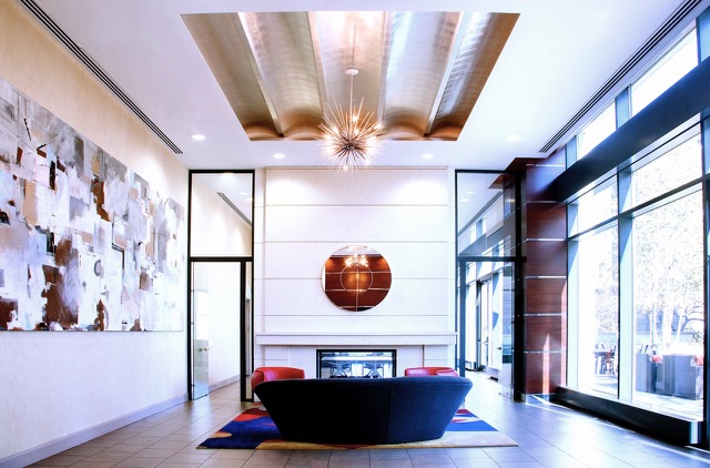  808 Columbus Ave. NYC. Luxury residential building. With Vella Decor and FRG Objects and Design. 