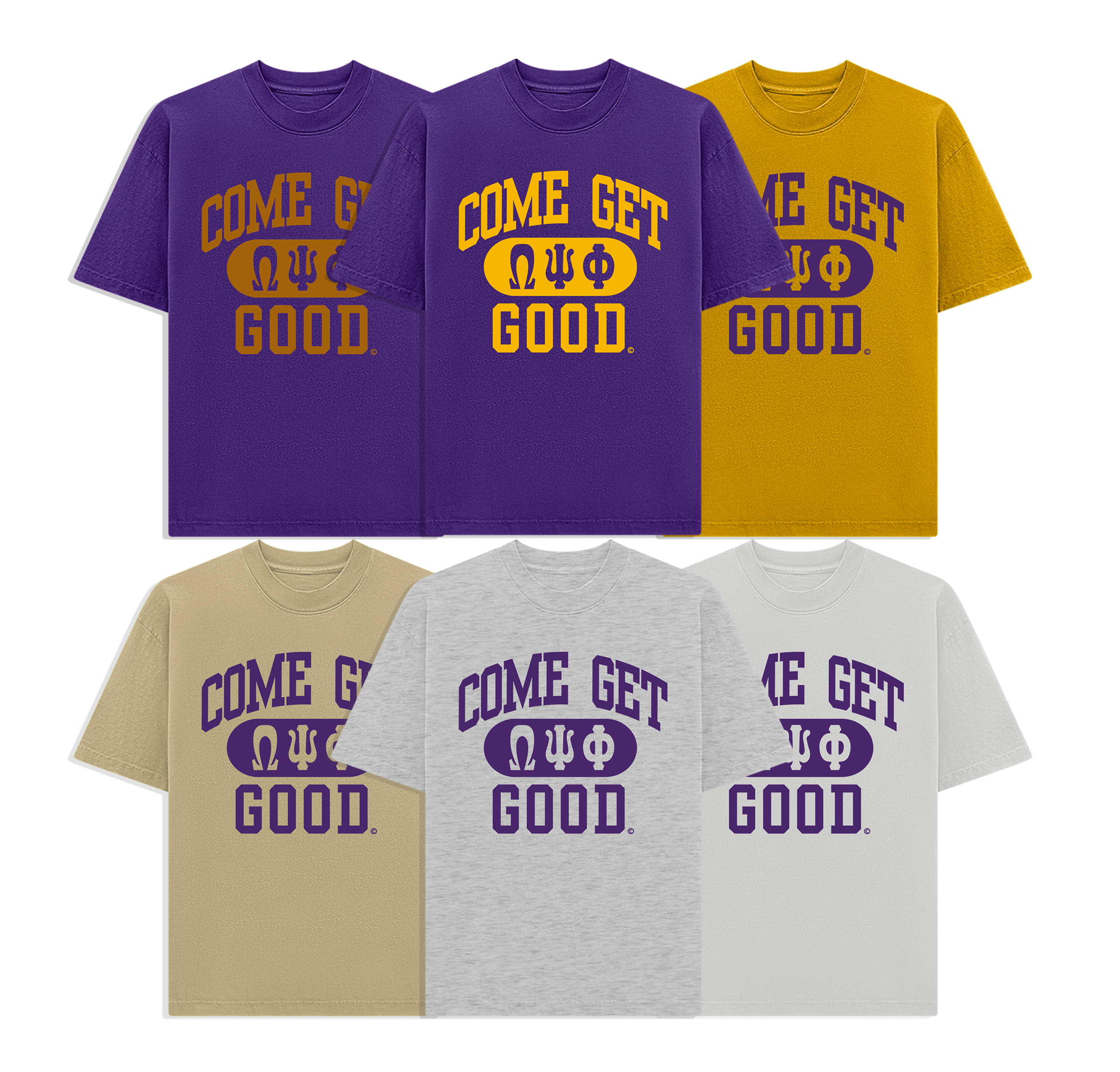 Come Get Good™ Official Flagship Tee.