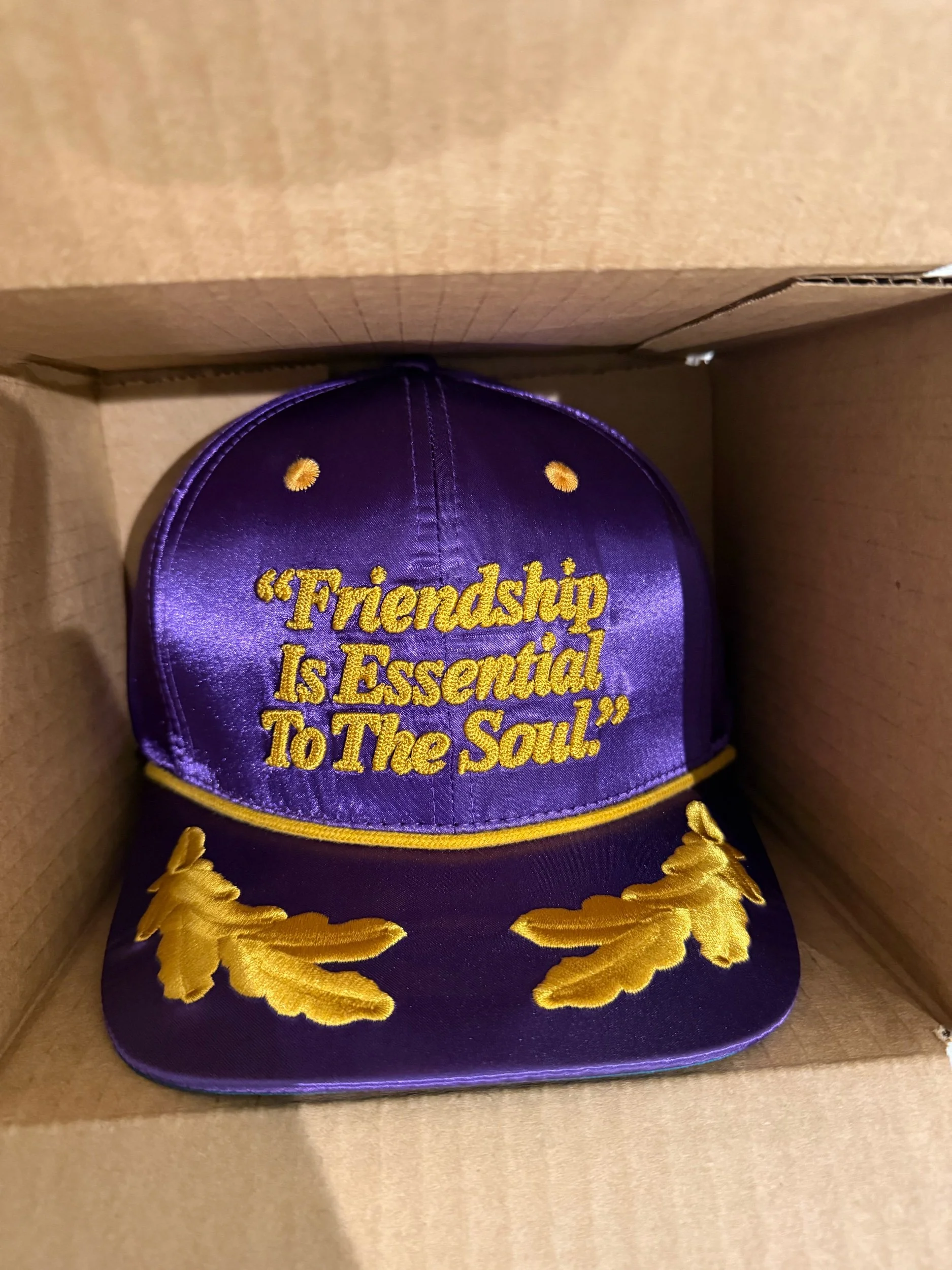 CGG™ F.I.E.T.T.S. Retro Satin Hat "Purple"