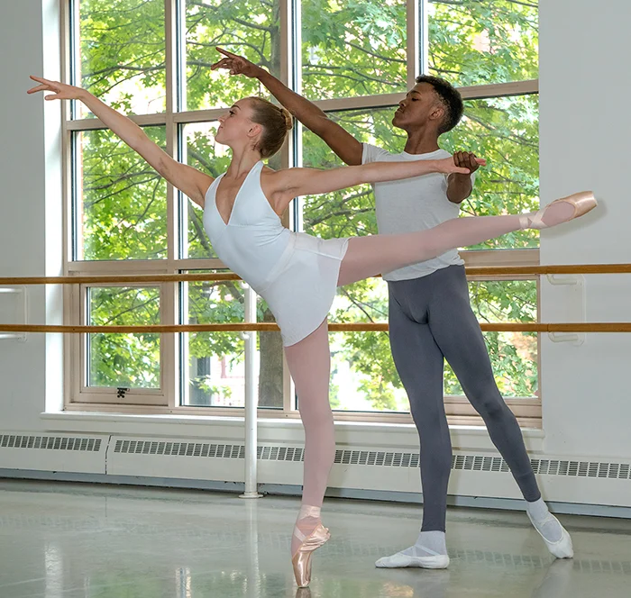 Students of the Boston Ballet School. Photo by Ernesto Galen