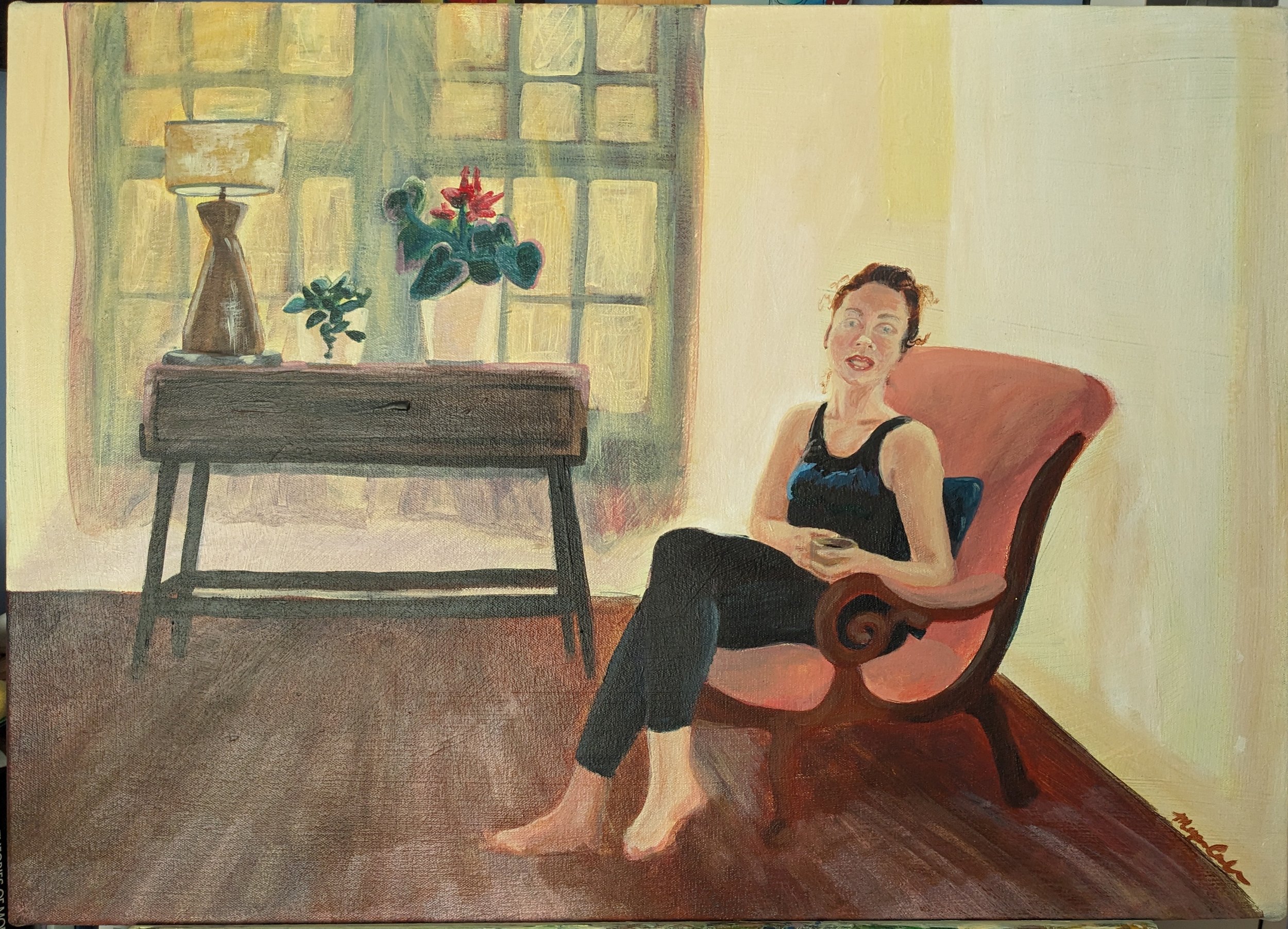 
Morning Coffee | 20”x28” Acrylic on Canvas Available on AllArtWorks