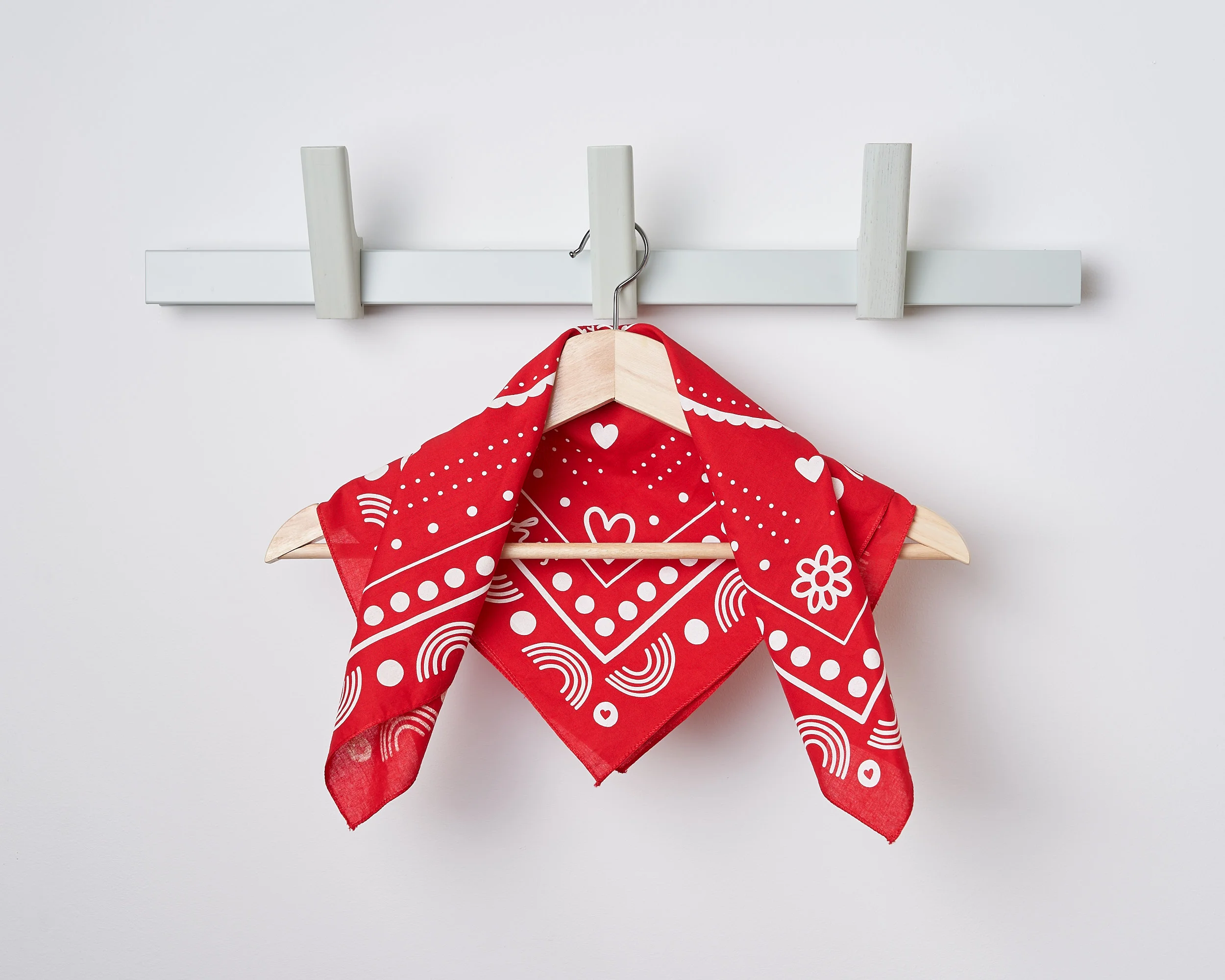 Red Girl Power Bandana 2