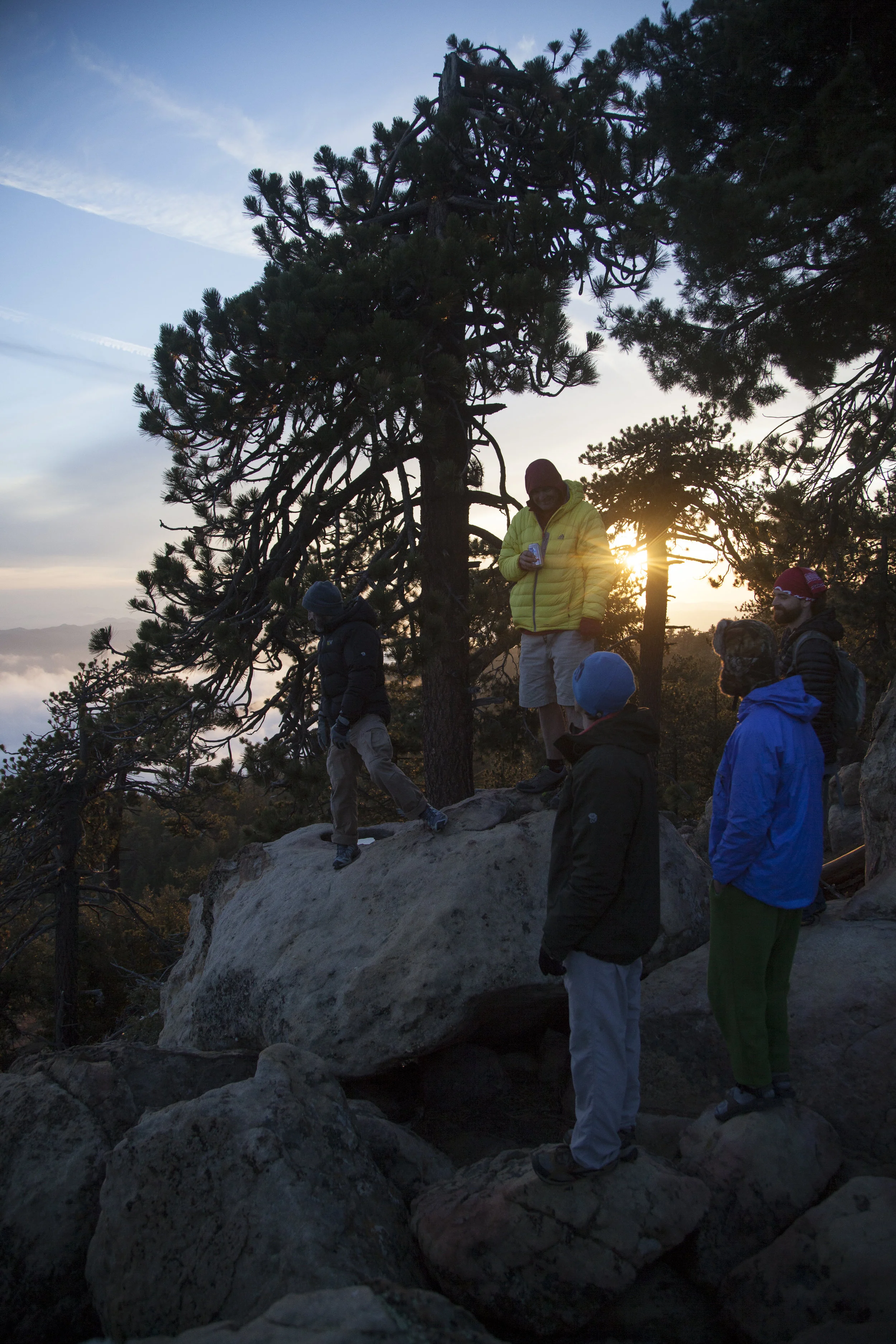  The Crew. Pine Mountain, California. 2015.  
