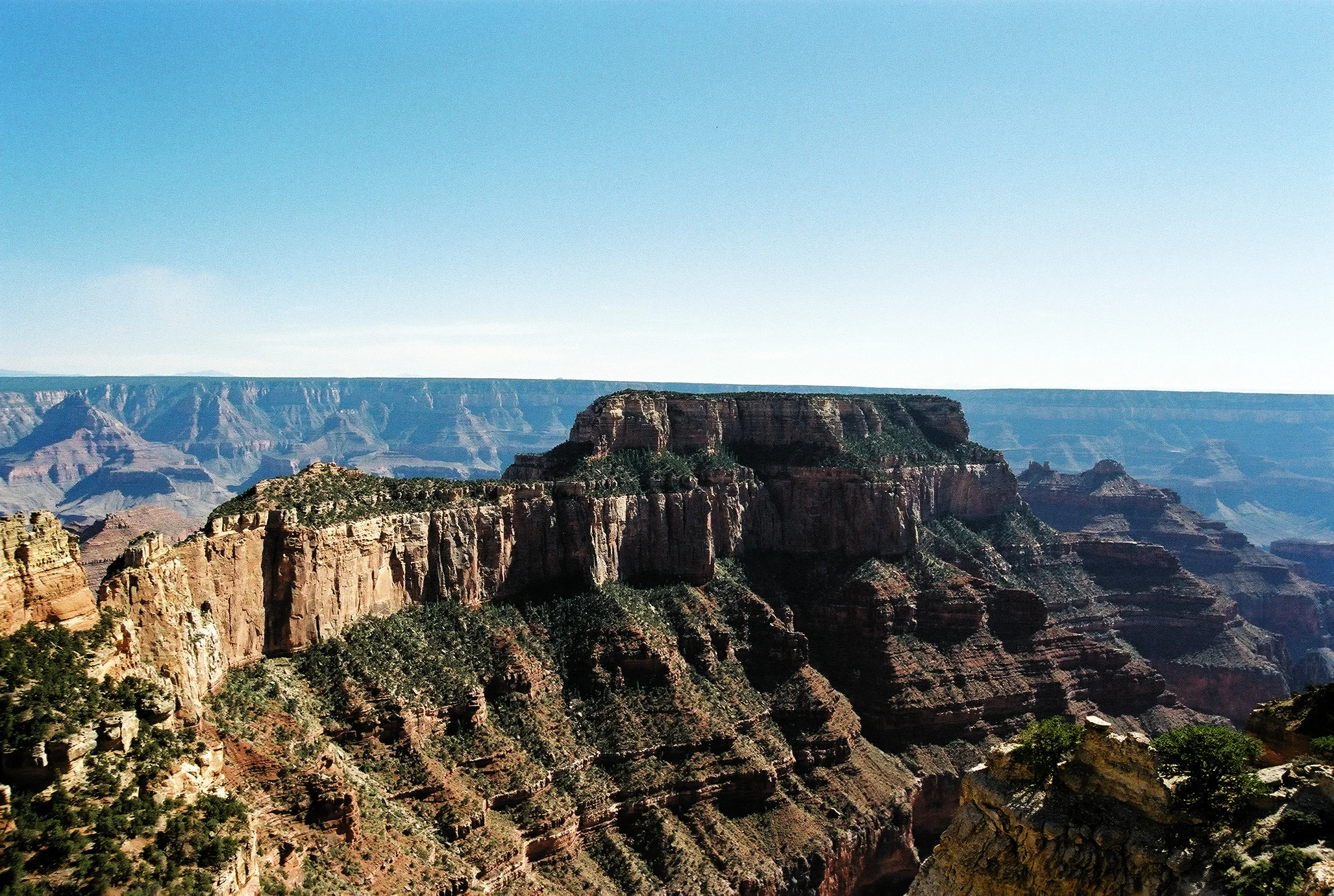  Pentax K1000.  Kodak 35mm color film.   North Rim Grand Canyon, Arizona. 2011.   II.   
