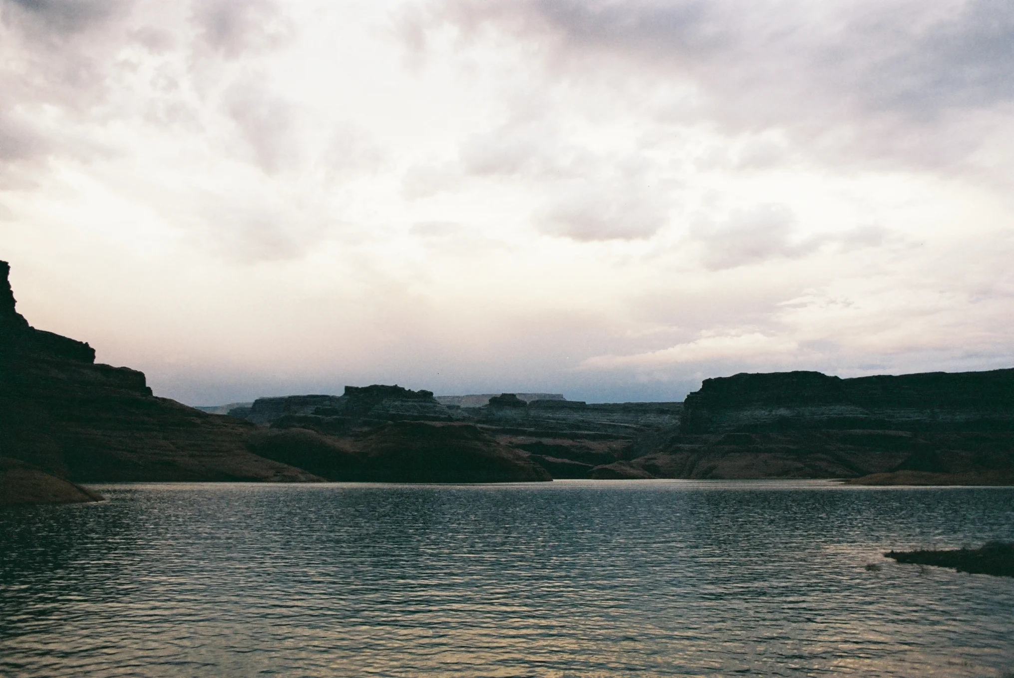  Pentax K1000.  35mm Kodak color film.  Lake Powell, Utah. 2015.  II. 