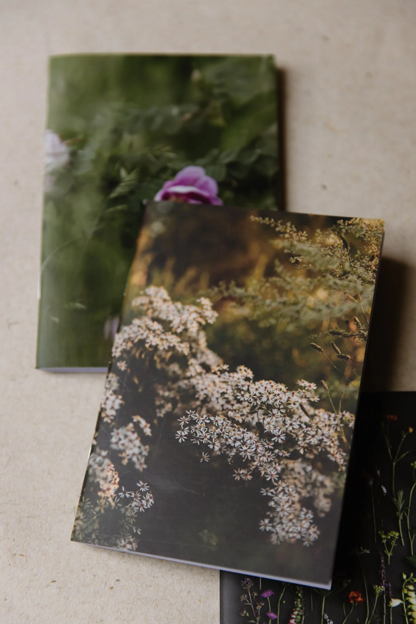 Set of Botanical notebooks