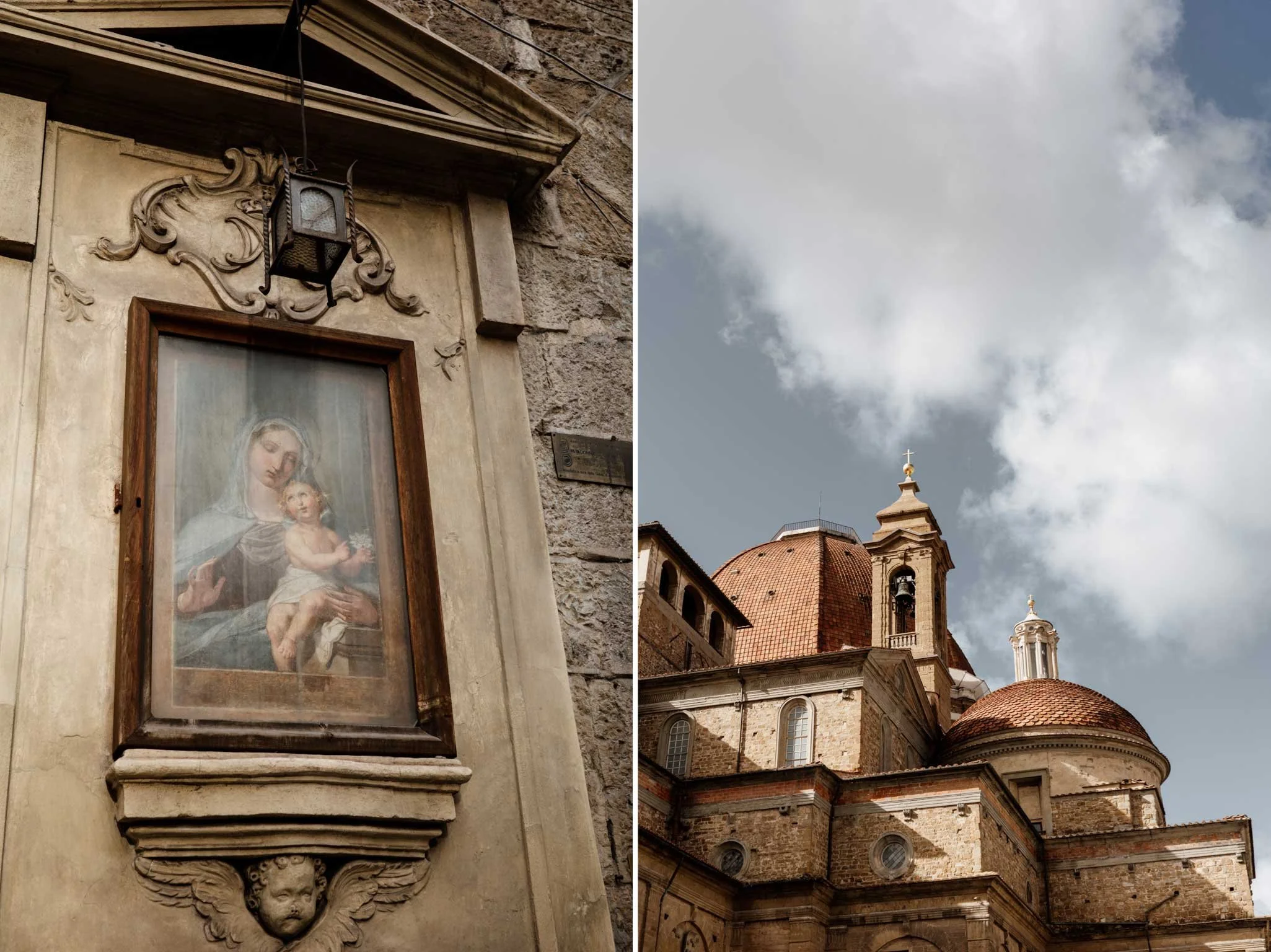 Florence churches and madonelles