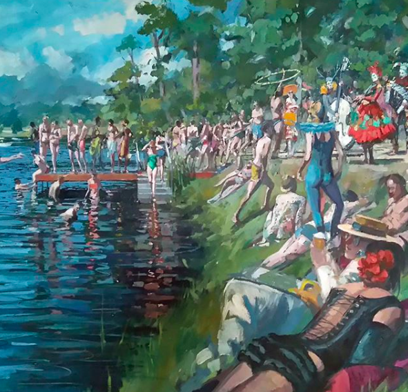 Wilderness Lake by Mark Pearson, also available as a print