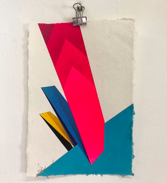 Small painting on paper