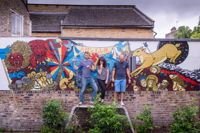 All’s Well Mural in Camberwell, South London