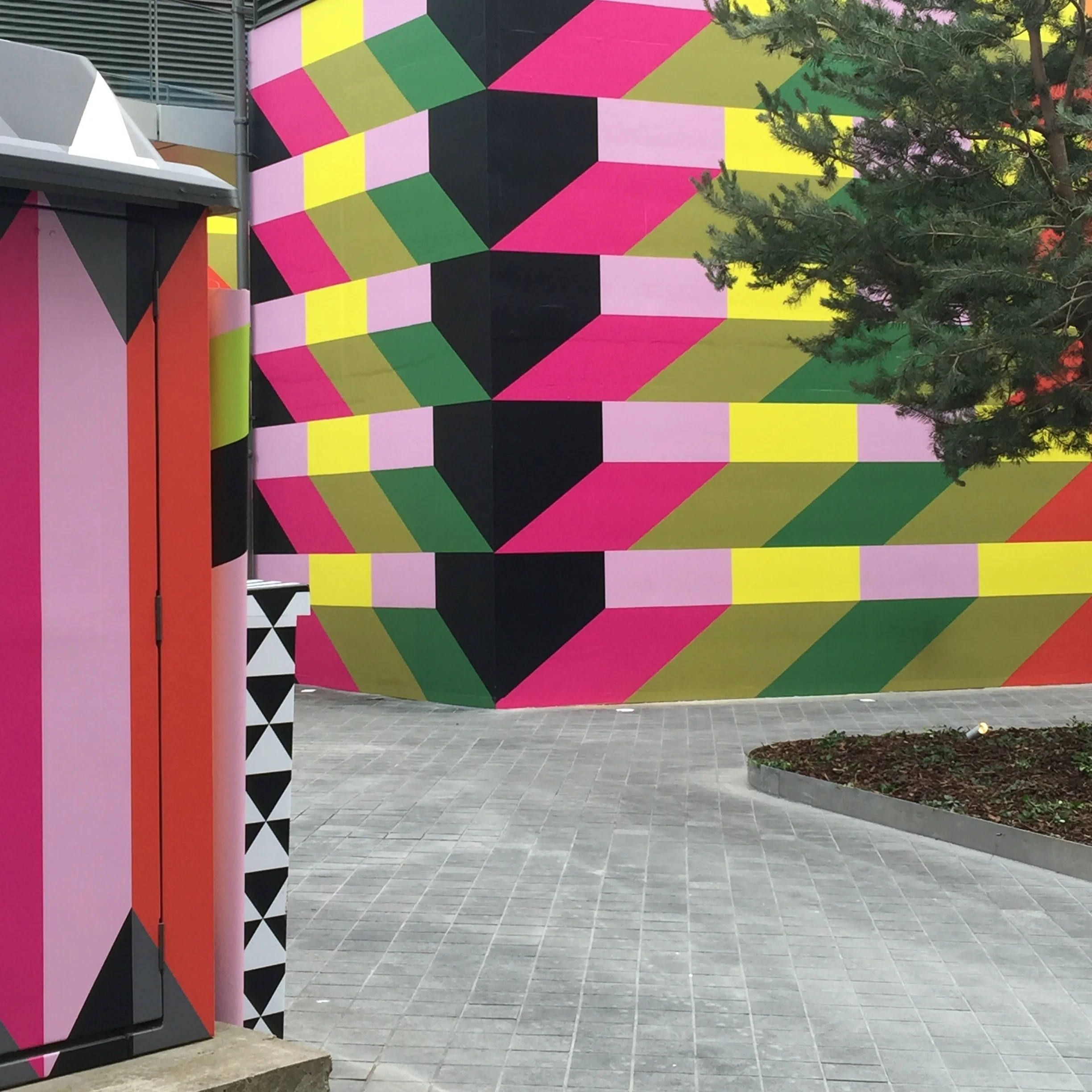 Moira Myerscough installation