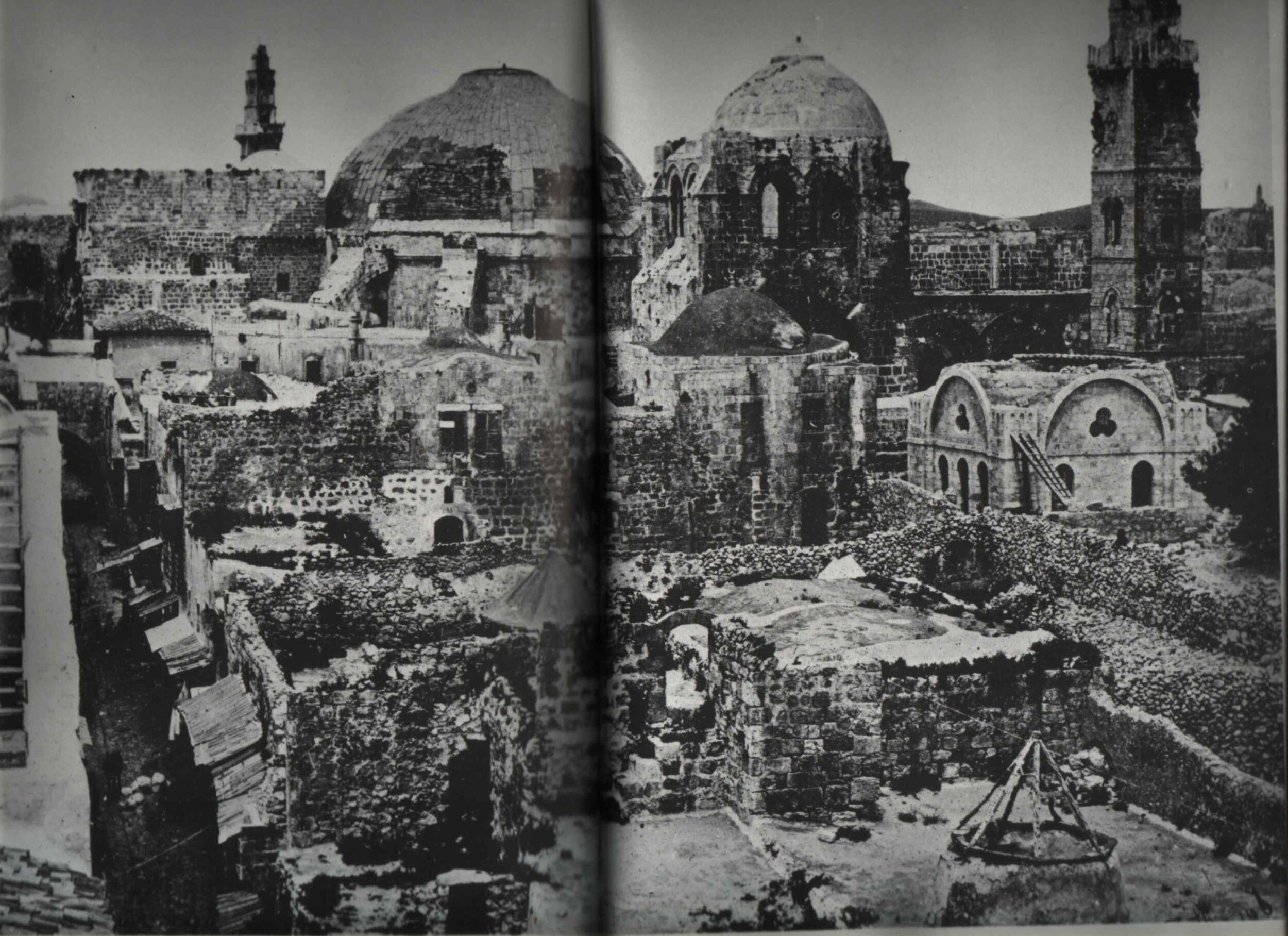 Ruins of the Holy Sepulchre, 1862