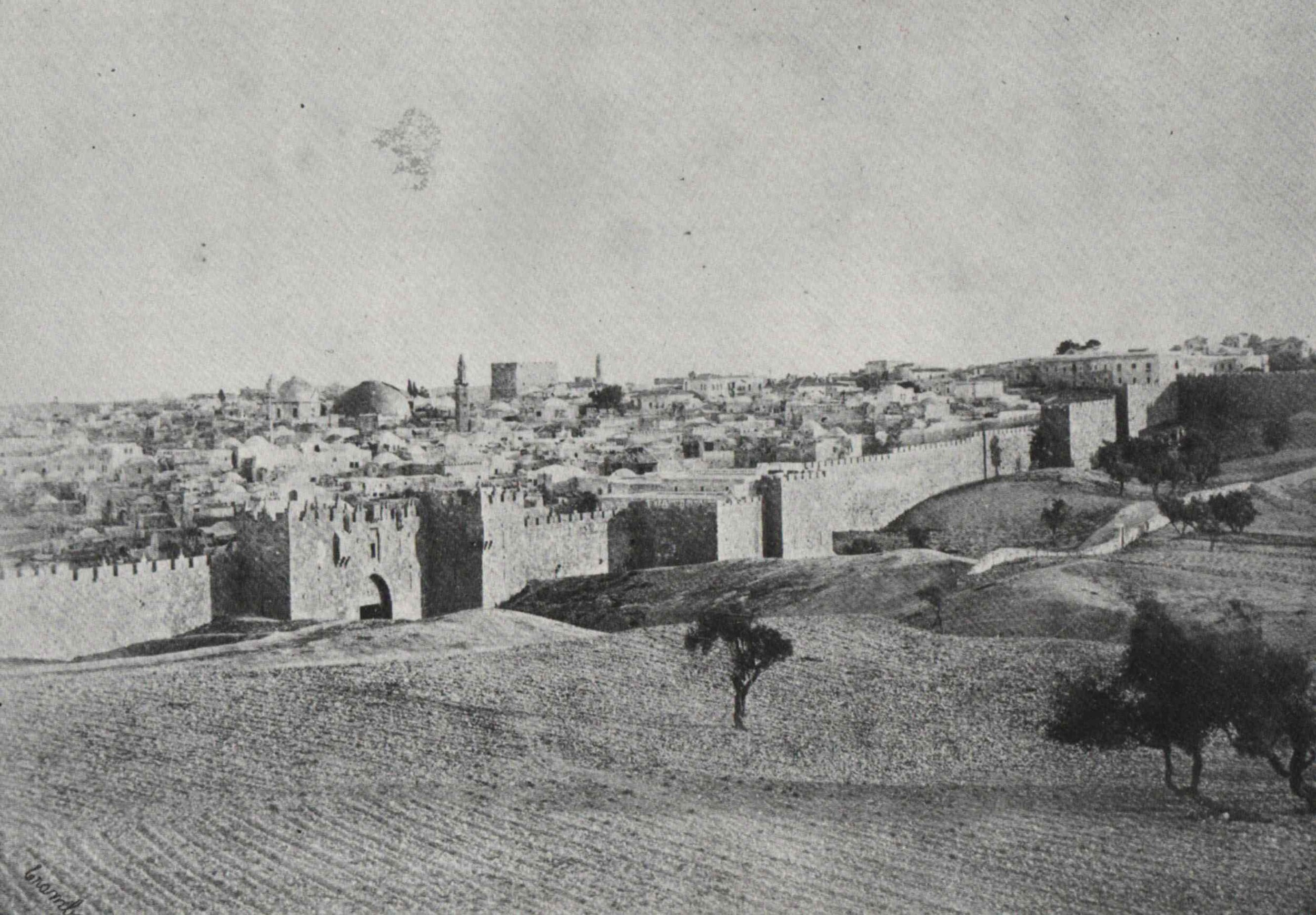 Outside Damascus Gate, 1860