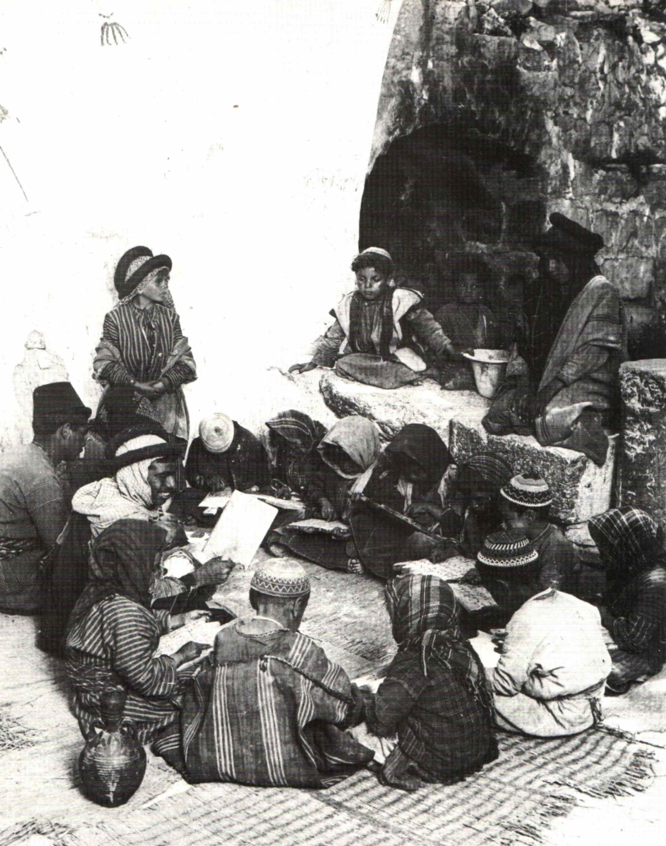 Lesson Time In An Arab Settlement, 1895