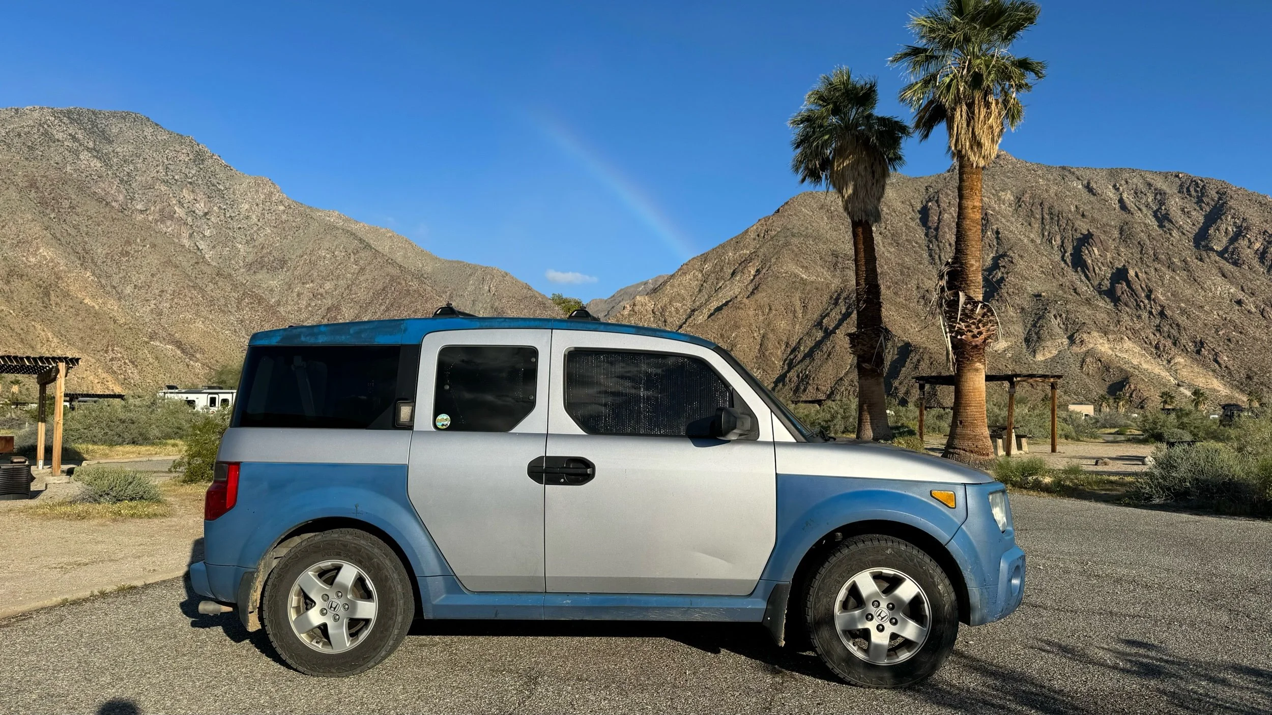 BLM camping in Anza Borrego