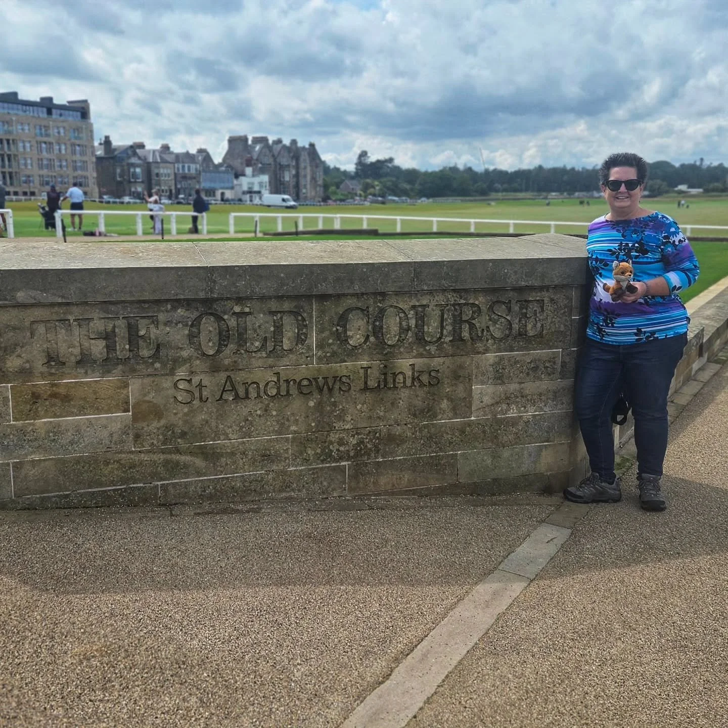 The greens at St. Andrew's are so...well green!
#Scotland #golf #standrews #oldcoursestandrews #history #visitscotland #plushfun #plushiegram #plushiesofinstagram #holidaytravel #travelagency #travel #travelagent #travelpros #globustravel #globus #g