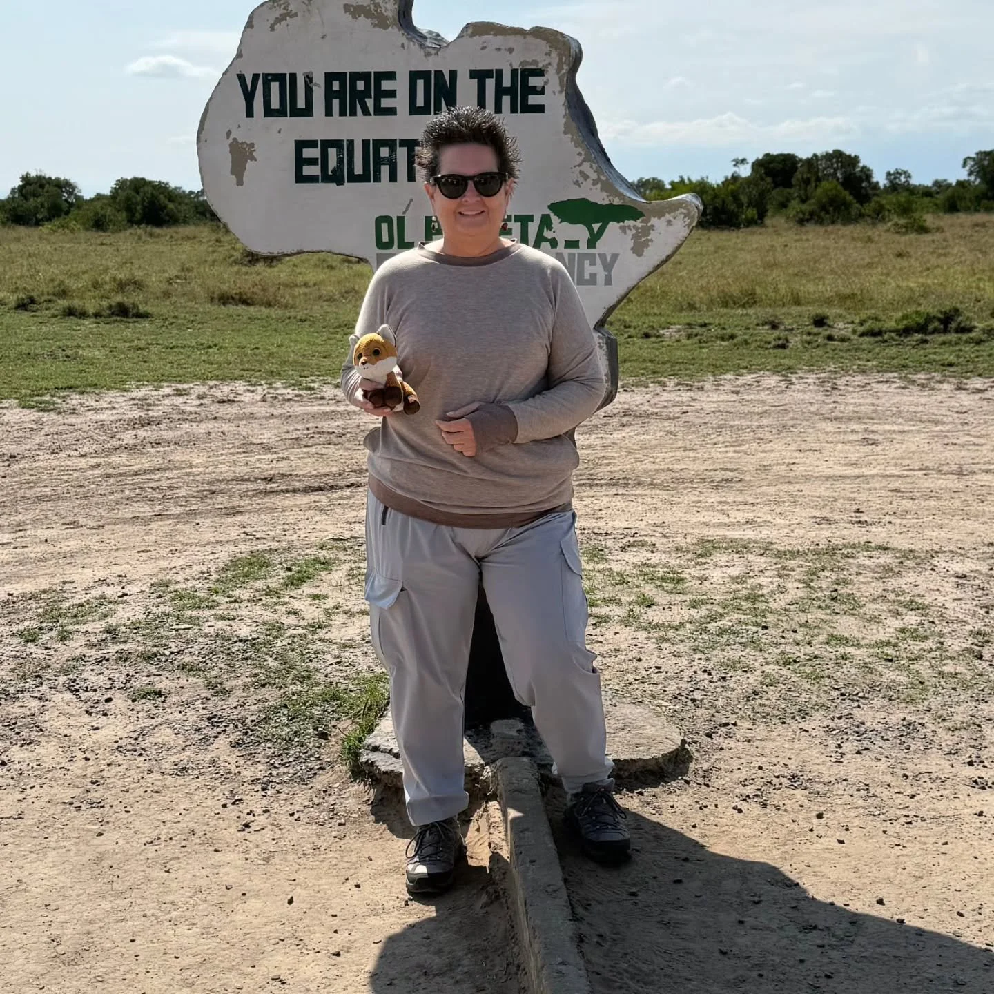 Totally distracted at the Equator! Very cool stop on my @globustravel safari!
#Equator #distracted #Kenya #Africa #safari #adventure #conservation #plushfun #plushiegram #plushiesofinstagram #holidaytravel #travelagency #travel #travelagent #travelp