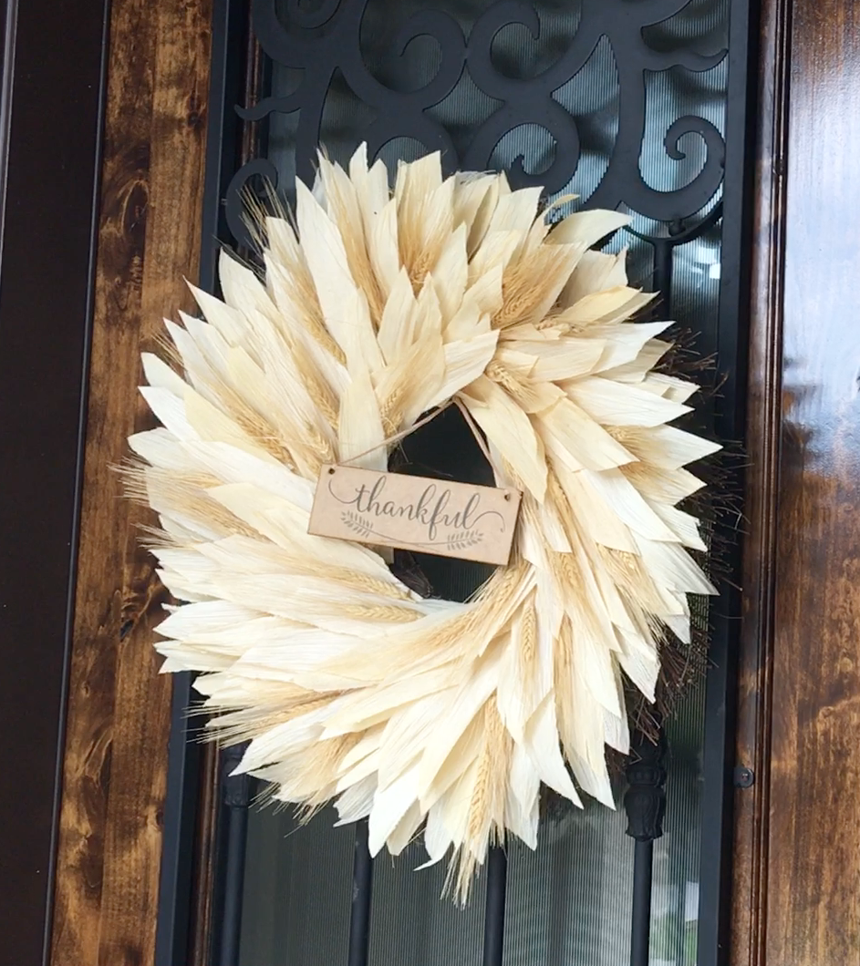 Home Goods fall wreath