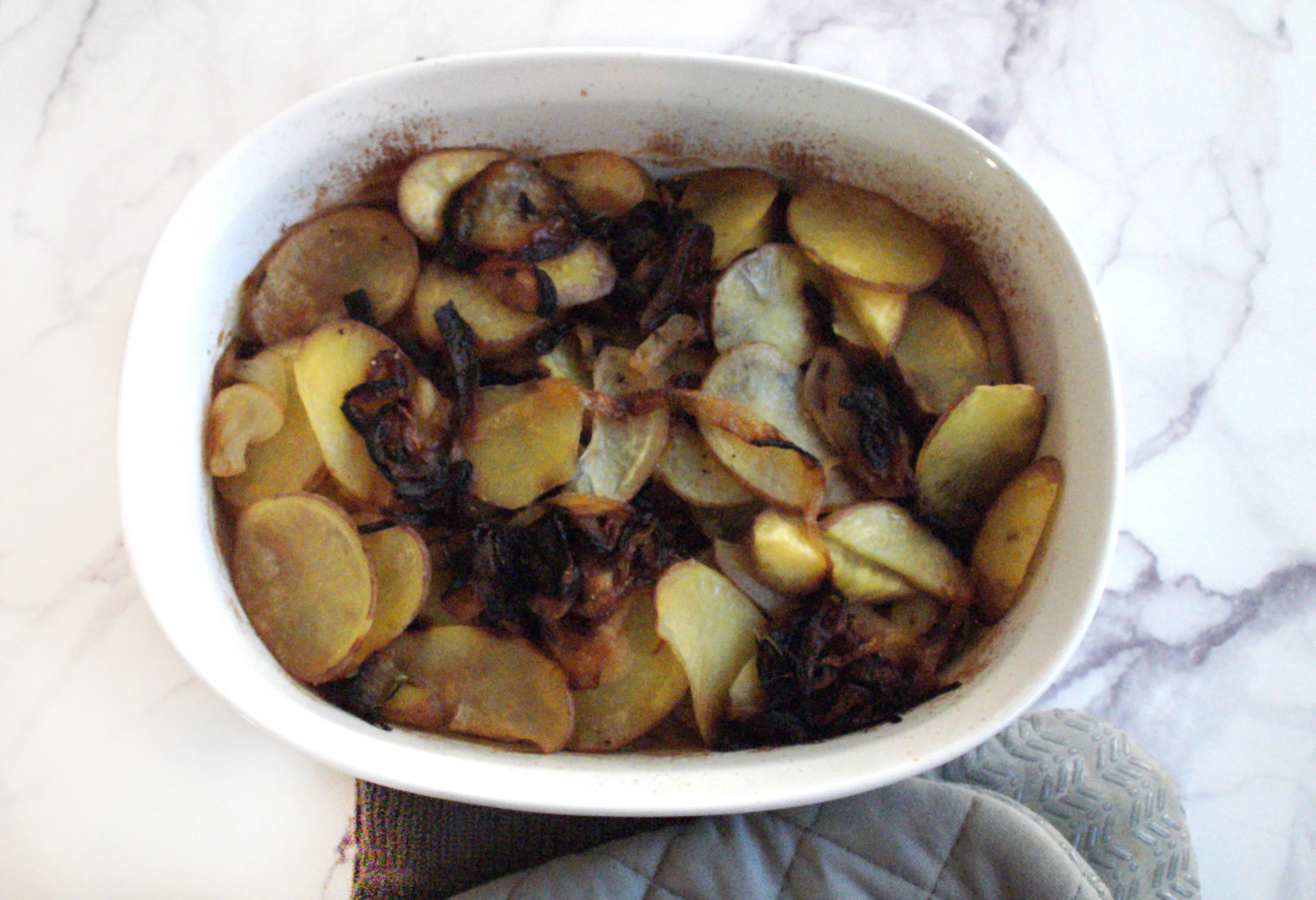 Potato and Onion Bake