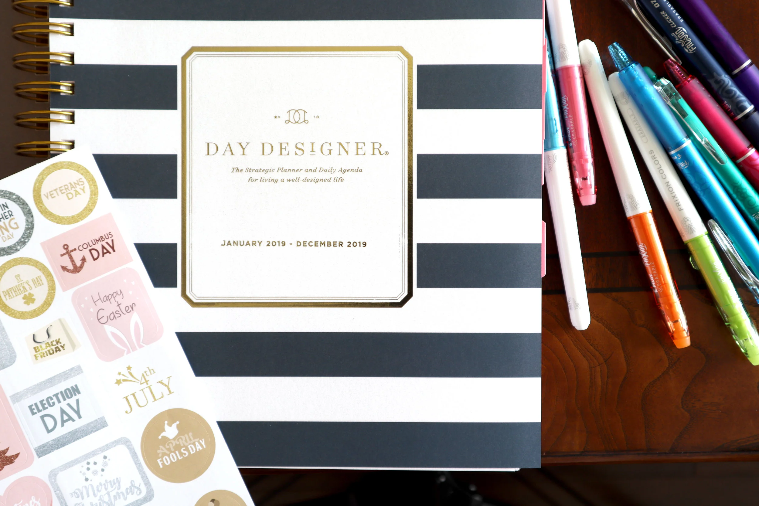 Day Designer 2019 | Frixion Clicker Erasable Pens