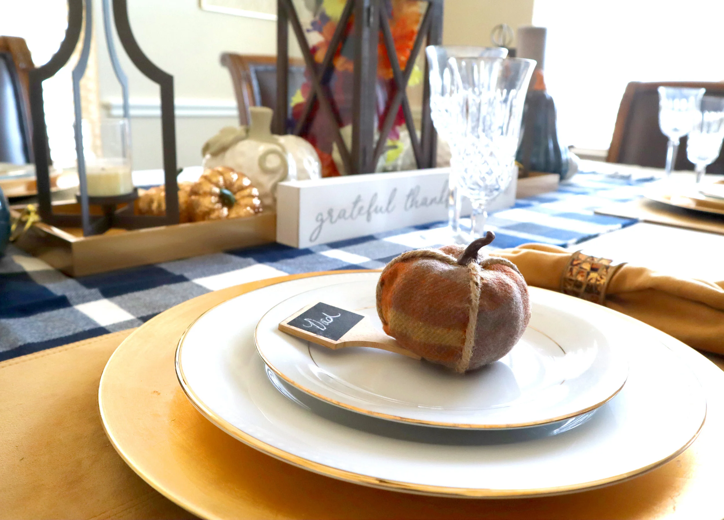 Dining Room Fall Décor