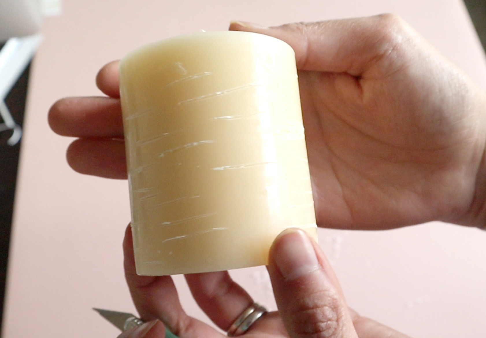 how to make a birch tree candle