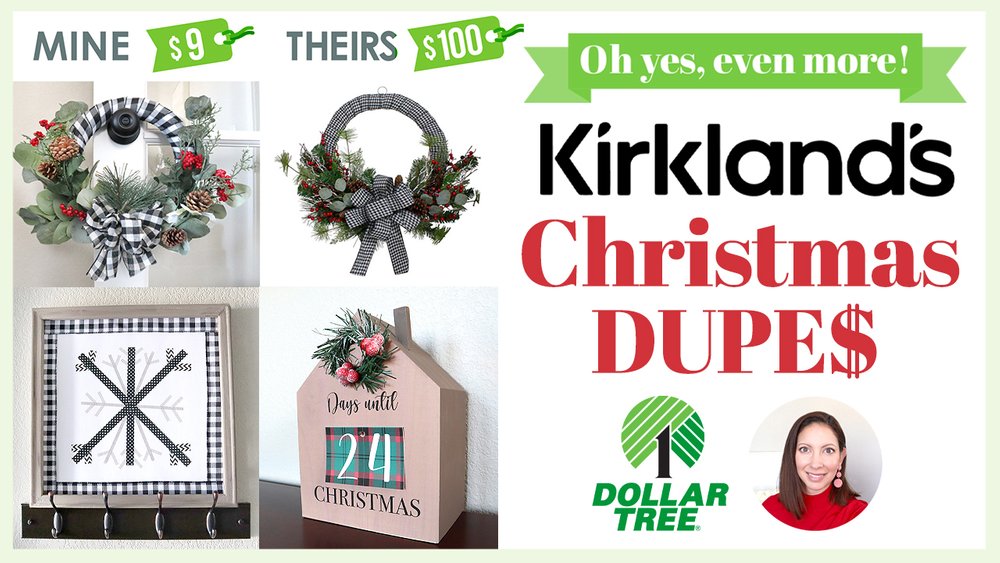 SUPER CHEAP DUPES of Expensive Decor | KIRKLANDS Dupes | Christmas ...