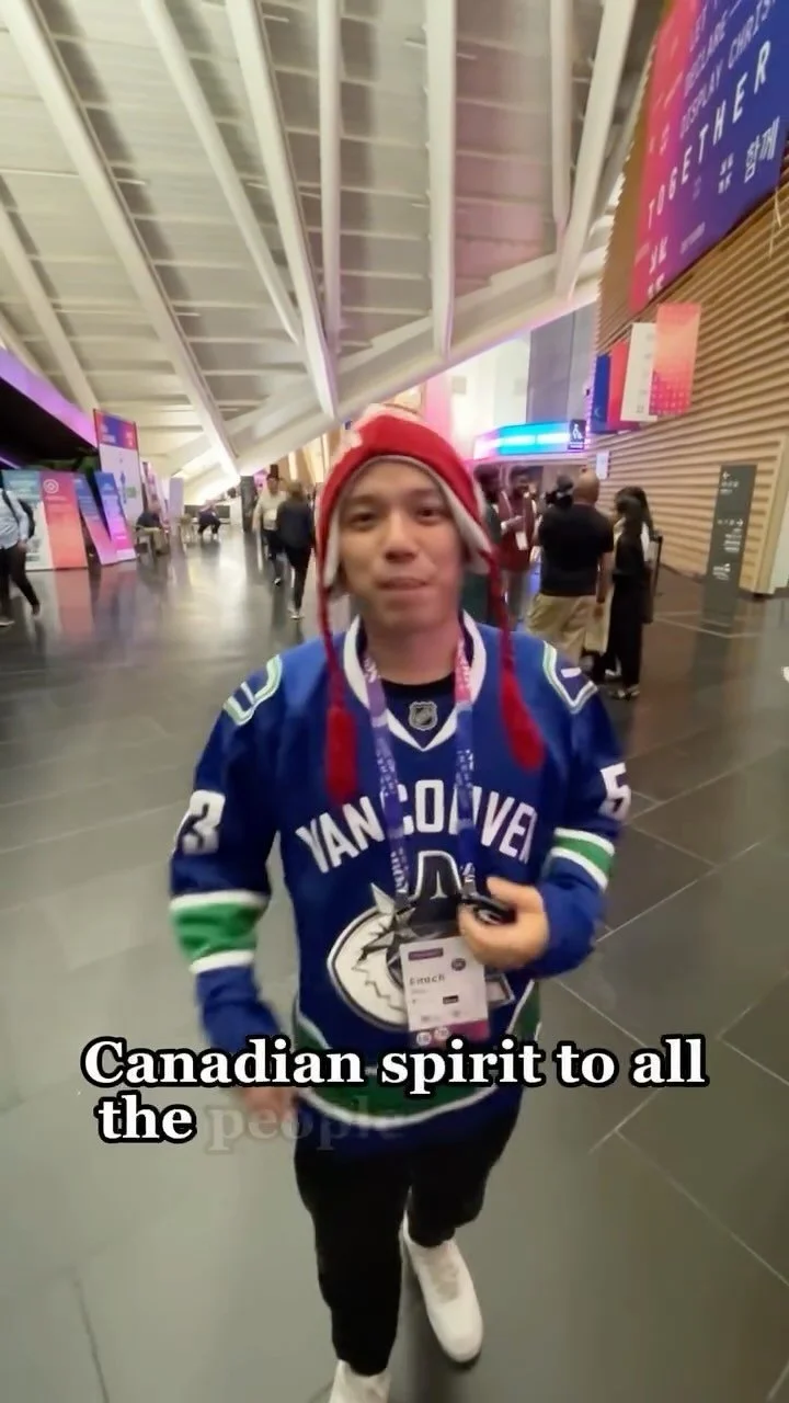 @enochweng co-founder of @riseabovefinance, shares a bit of #l4canadian 🇨🇦 spirit and thoughts on collaboration at @lausannemovement #l4congress on third night