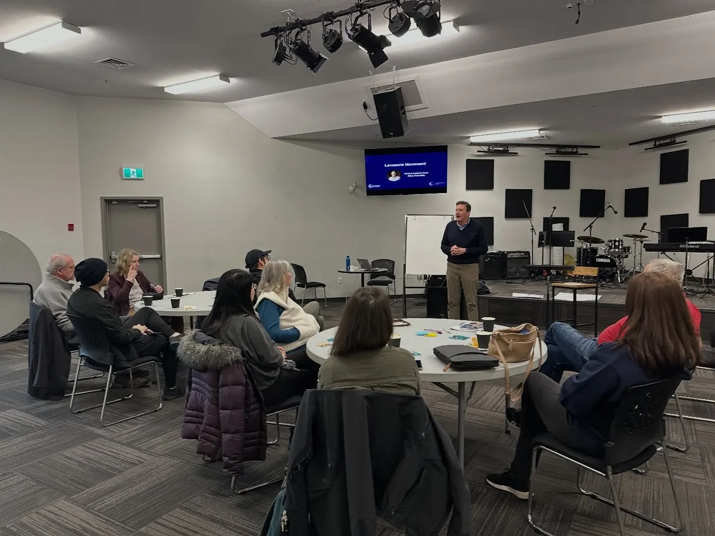 Grateful for the Lower Mainland BC leaders who joined us Thursday at @wearenlcc! @dr.rickfranklin and @jzantingh shared updates on God's work globally and nationally through @lausannemovement. We identified areas of overlap and brainstormed ways to a