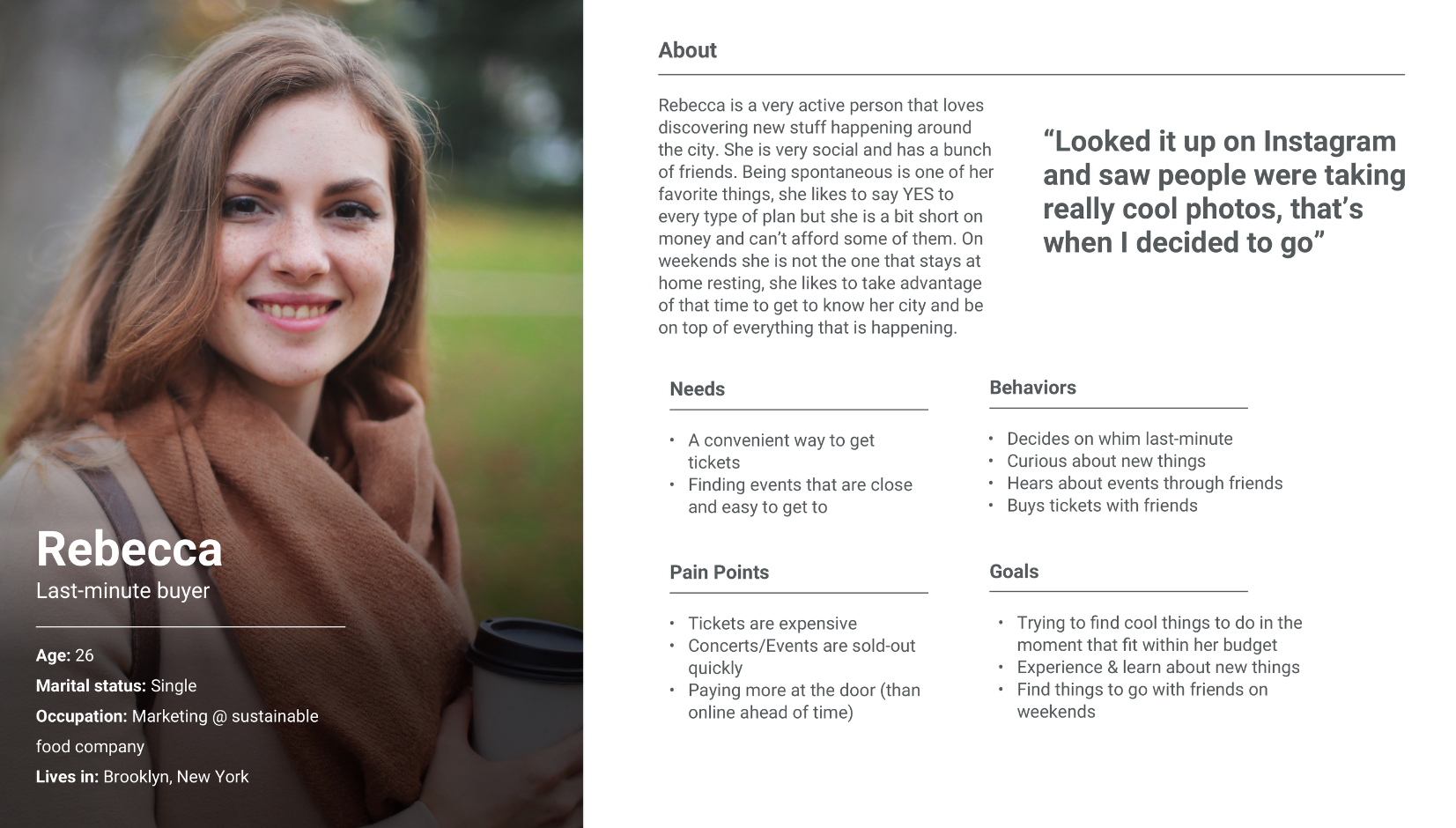 TimeOut TixIn Persona