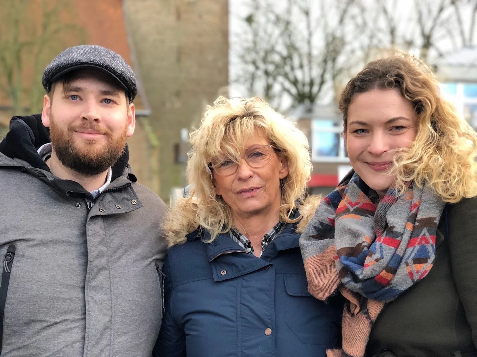 Ja zu Europa in Lübbecke mit Micha Heitkamp und Christina Weng