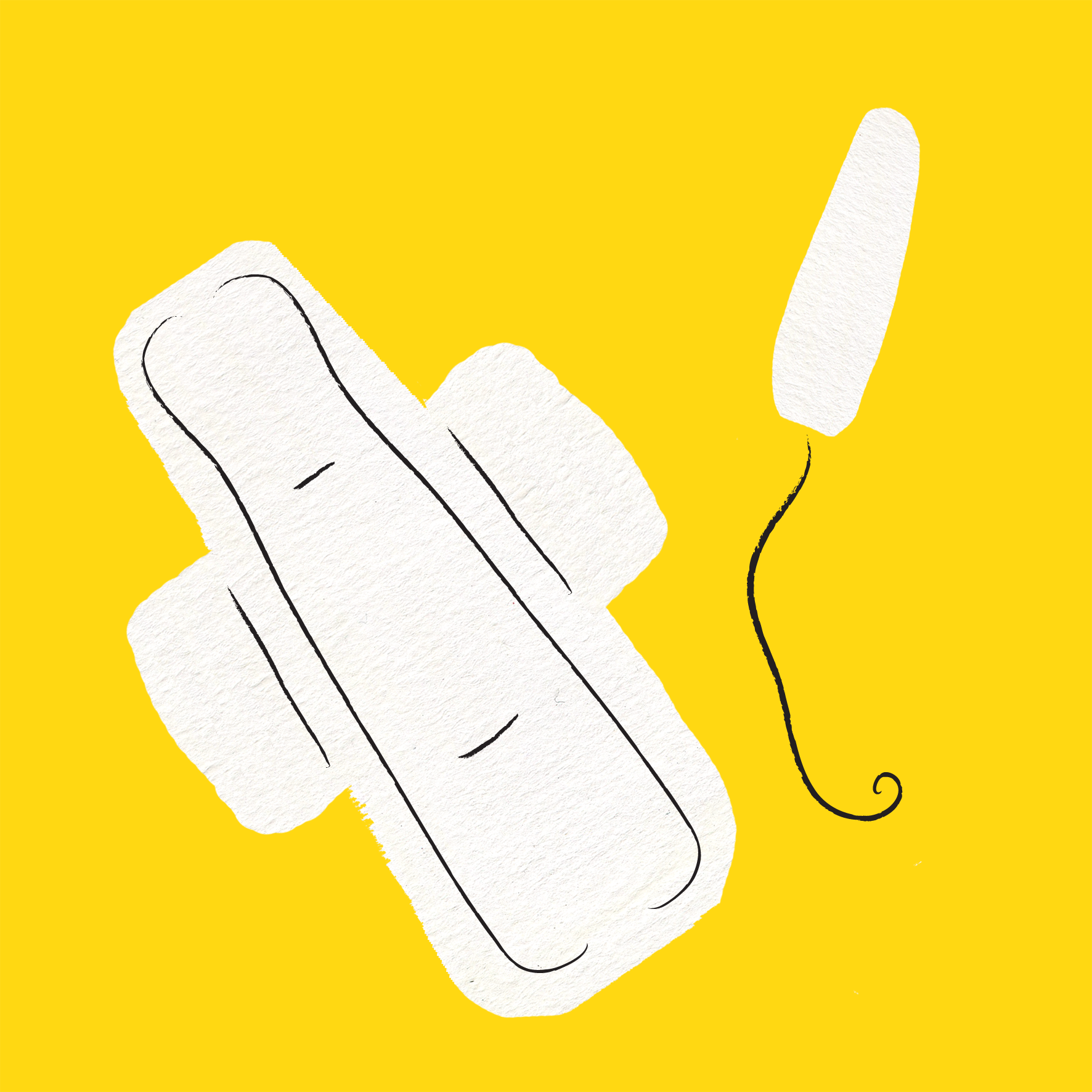 Sanitary towels & tampons