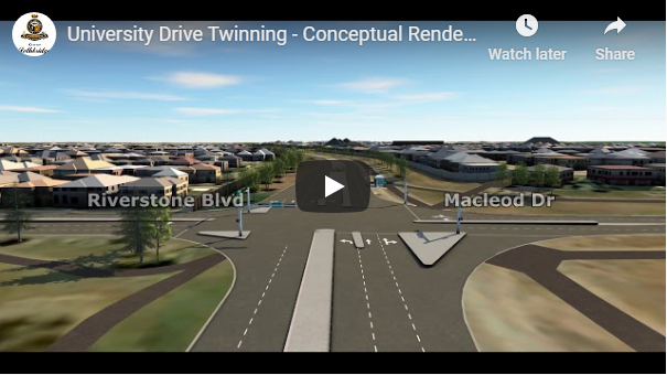 University Drive Twinning – Community Stadium to Sunridge Boulevard West