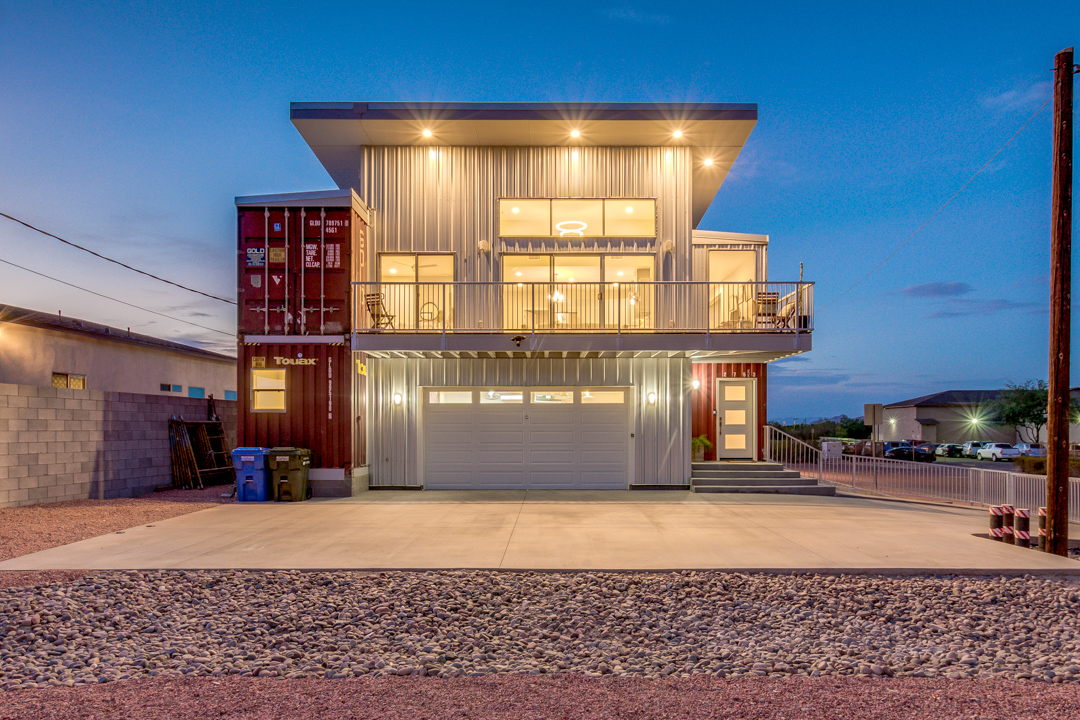 shipping container house