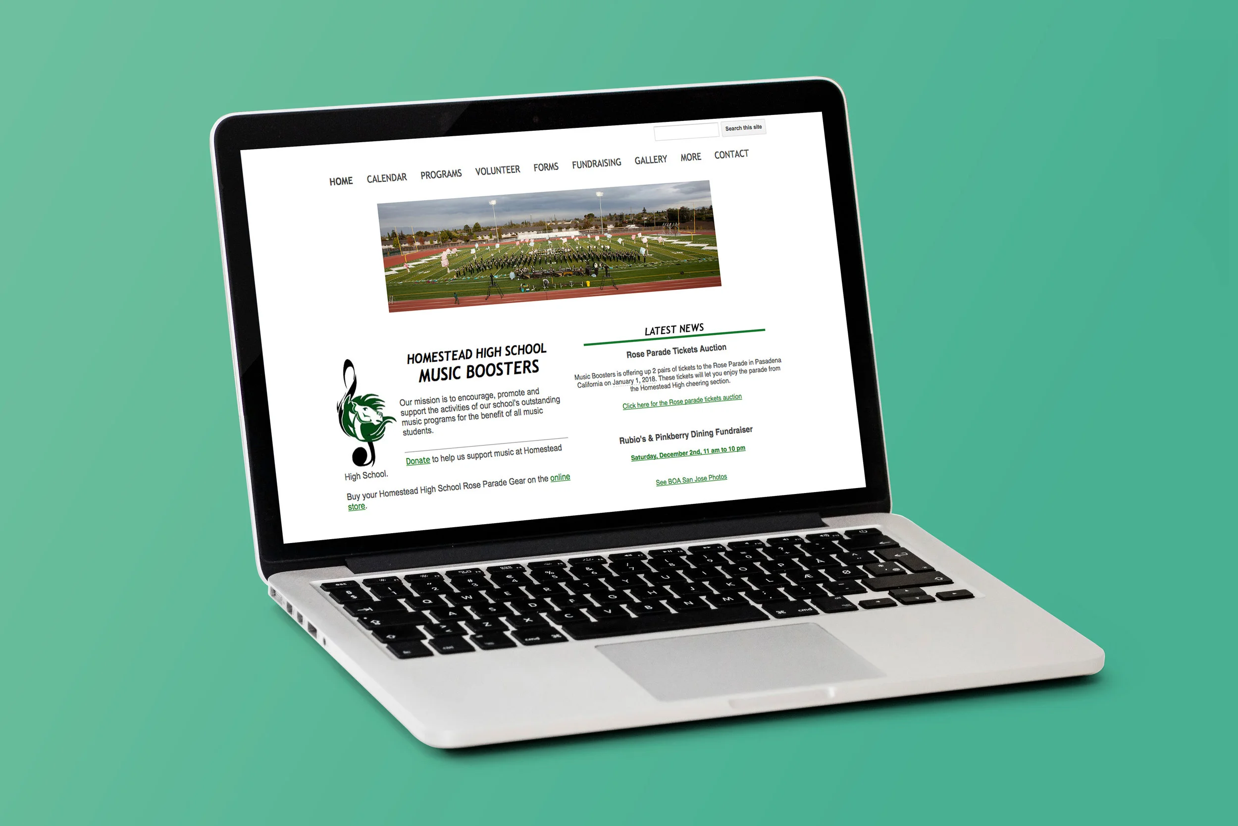  Current Homestead High School Music Booster Website 