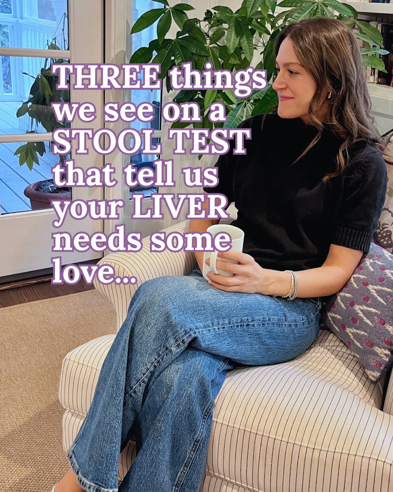 That&rsquo;s right.  Using a comprehensive stool test is a great way to get more information about your liver health and, most importantly, give us very specific direction about how we support your health, hormones, digestion, metabolism and more. 
H