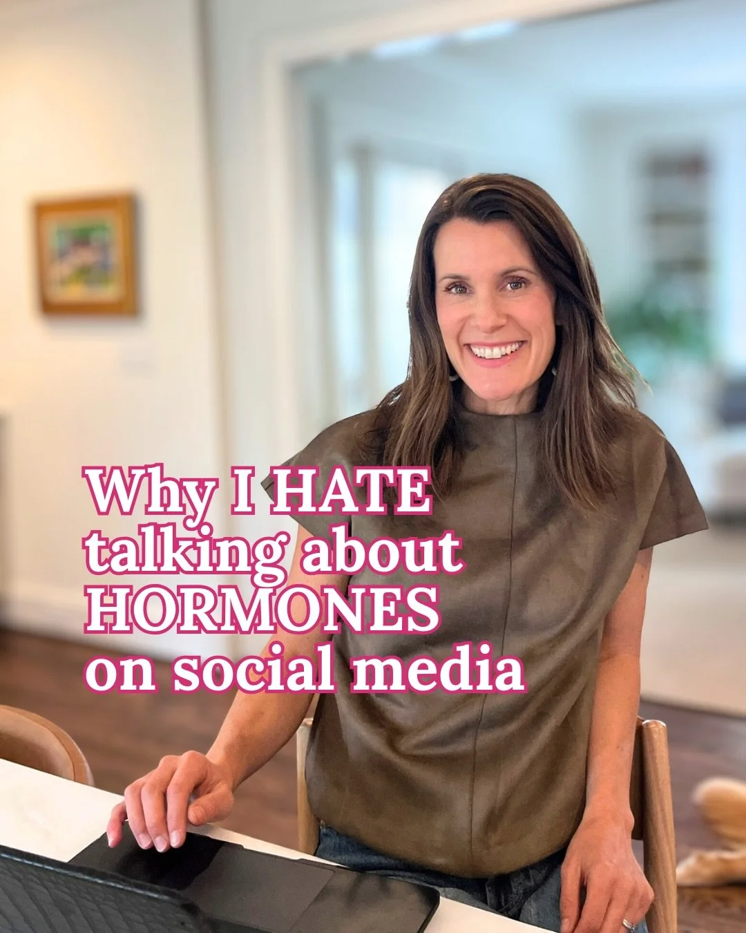 I don&rsquo;t hate hormones.
I hate what social media has done to the hormone conversation.

It&rsquo;s turned nuanced, highly individual physiology into soundbites and solutions that work for someone, just not consistently for you.

Most of the wome