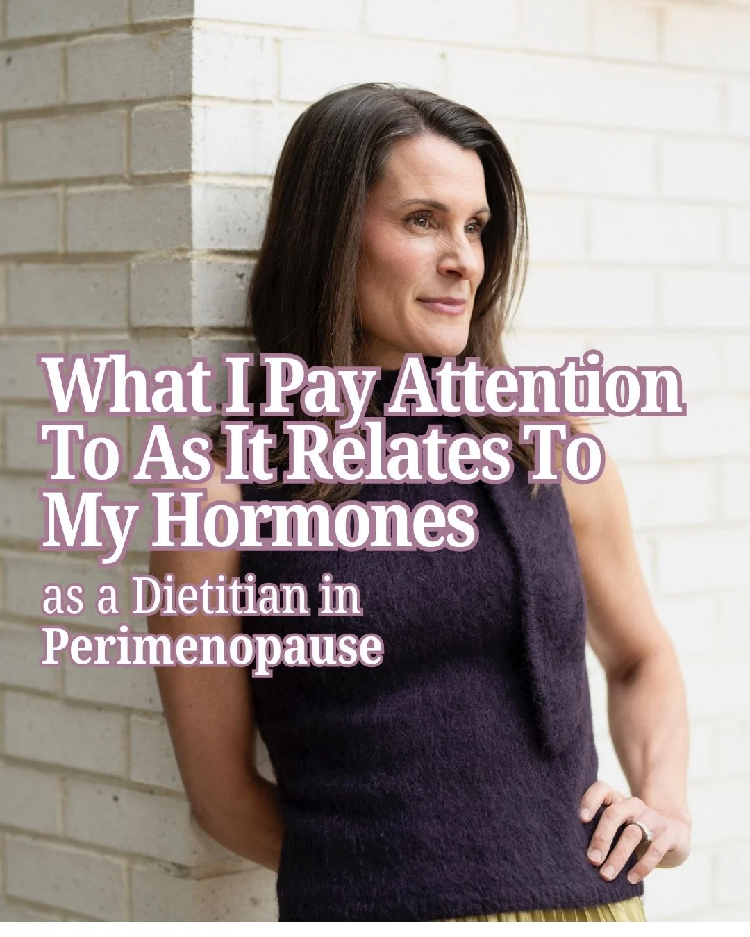 Hormones fluctuate more in this phase of life. 

That doesn&rsquo;t mean they&rsquo;re random. 

Symptoms are information. 

The real work is interpreting patterns and knowing how to support them that&rsquo;s what WE DO 🧩🤍