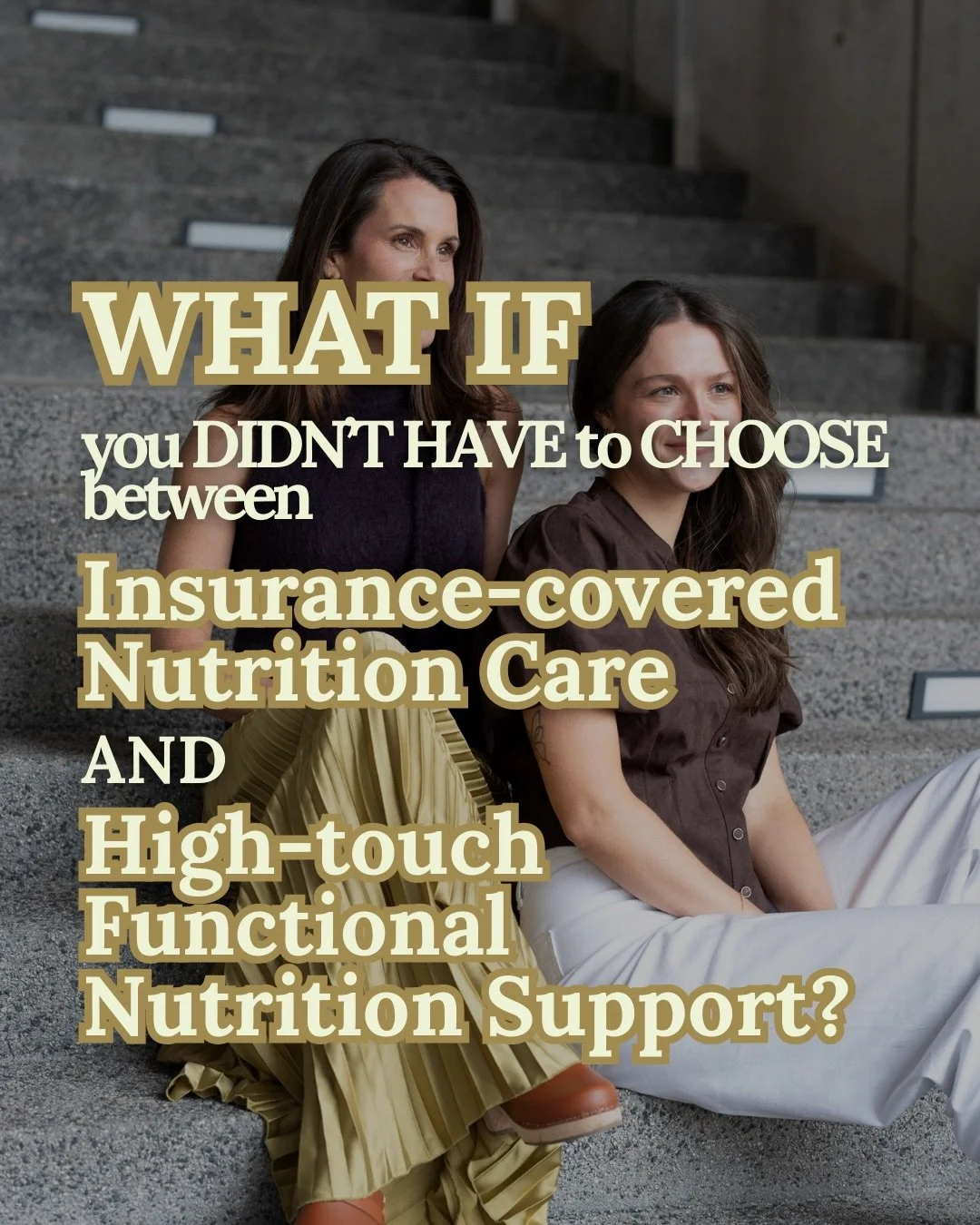 You might already be paying for nutrition counseling&hellip; without realizing it.

Many insurance plans cover 100% of session costs with a registered dietitian,but most people never check their benefits.

Comment or DM &ldquo;CHAT&rdquo; and I&rsquo