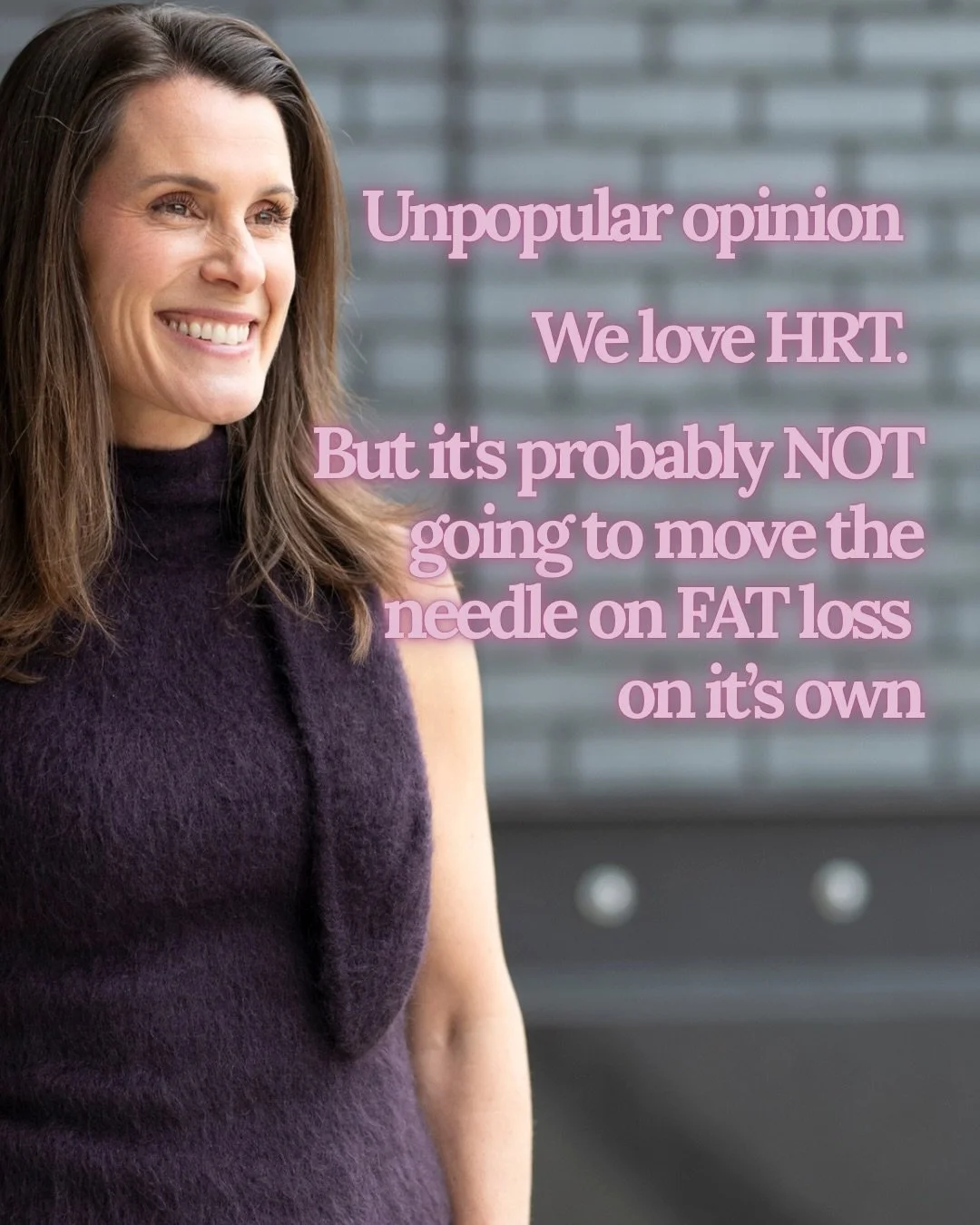 HRT works better when your nutrition, supplements, and lifestyle are working with it. 

DM us PERI - to get our perimenopause series where I lay out everything I wish someone had handed to me when I started noticing changes.