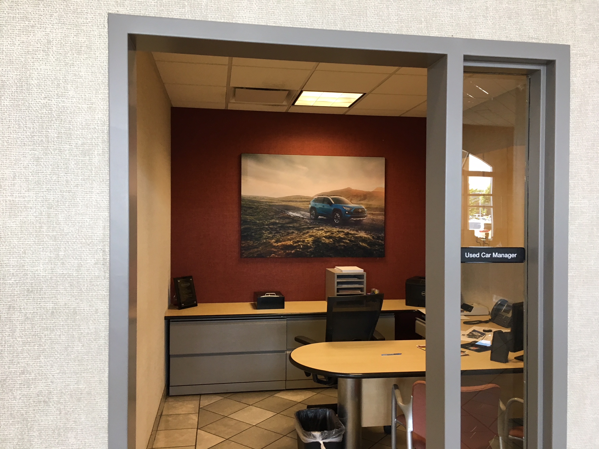 Mercedes Benz Sales Office FlexFit Fabric