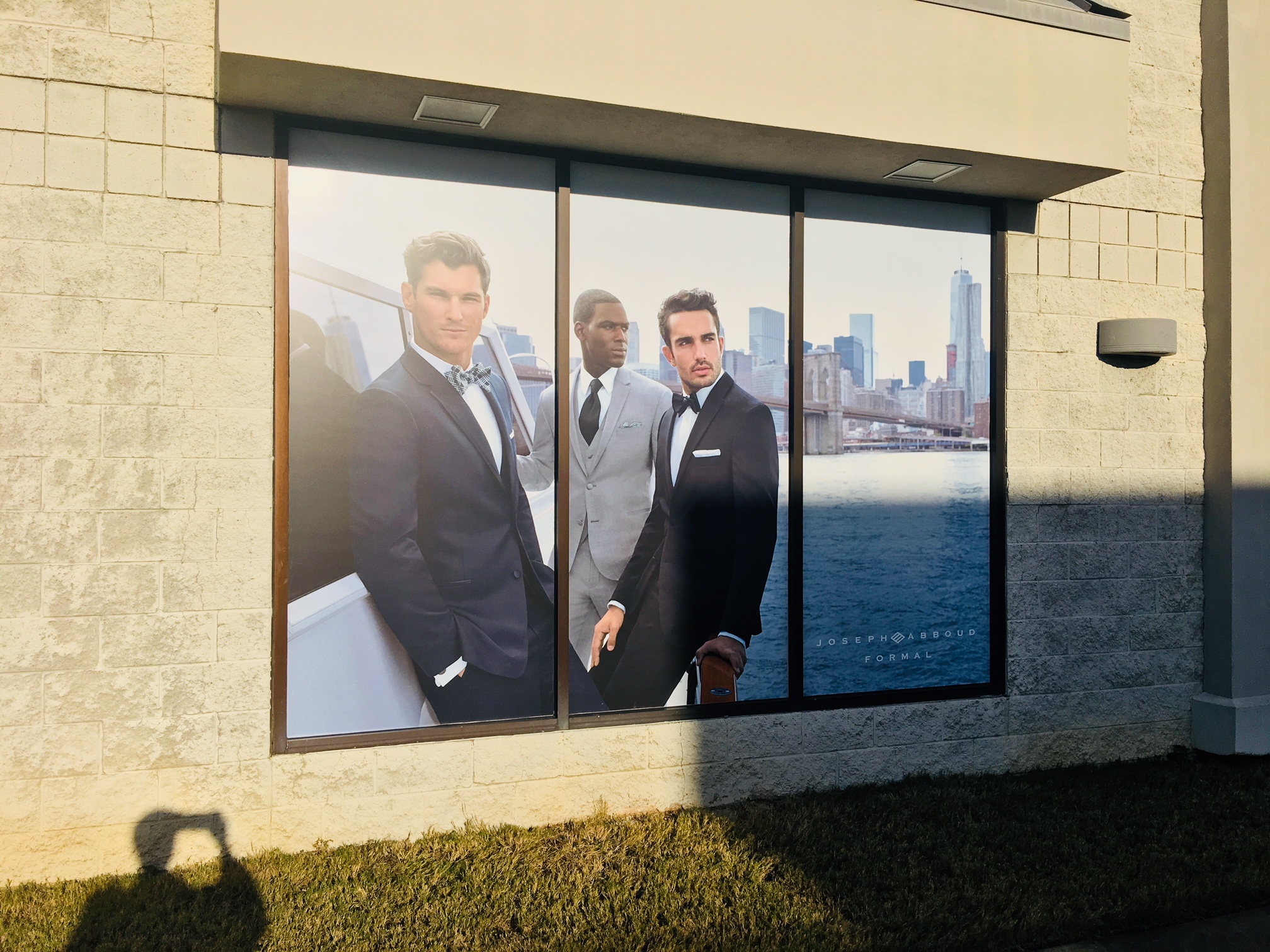 Men's Wearhouse Window Graphics
