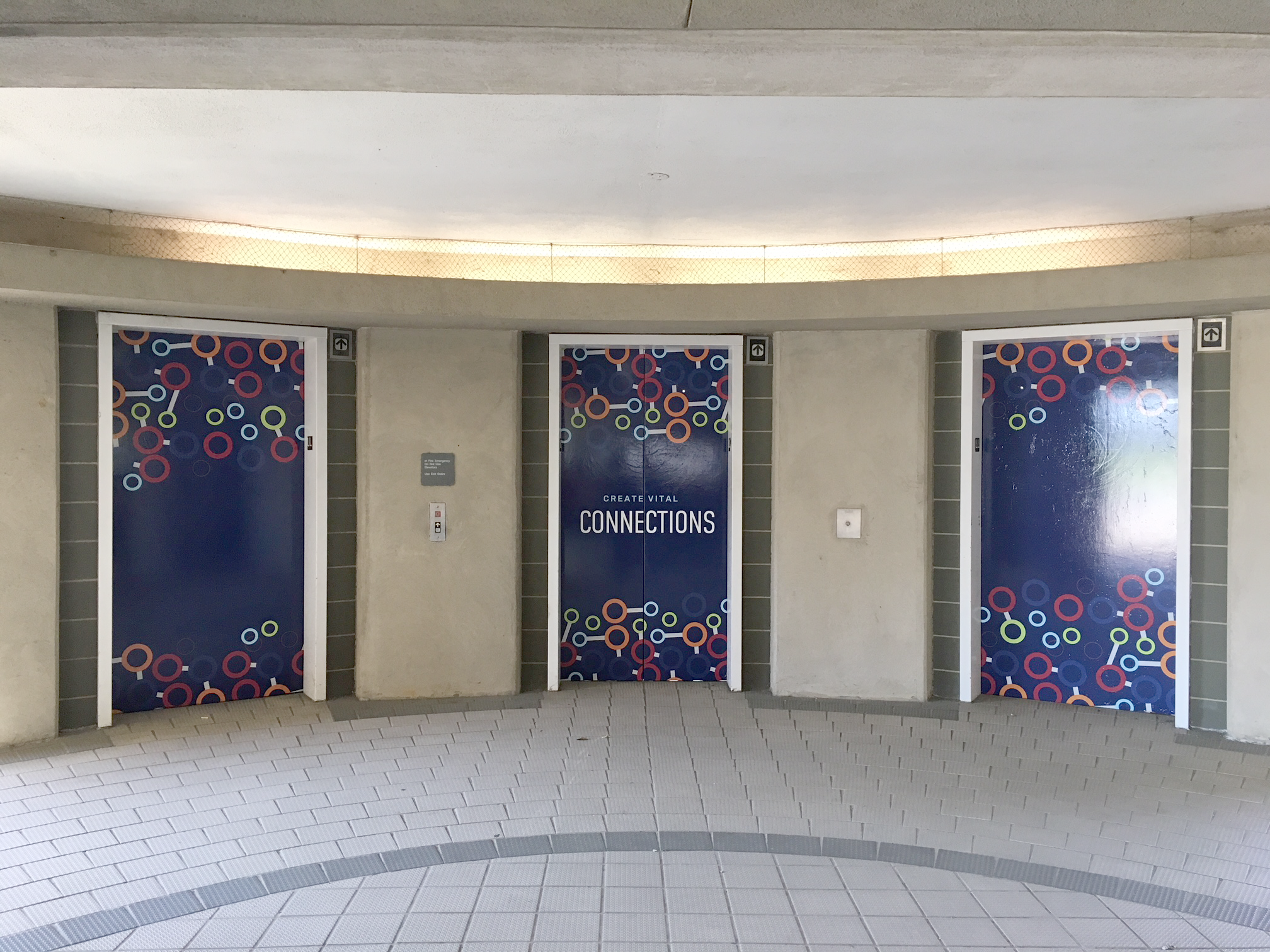 Memphis Medical District Elevator Wraps